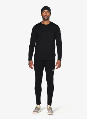 Devold Active Stamp LS Hosszú ujjú póló - black