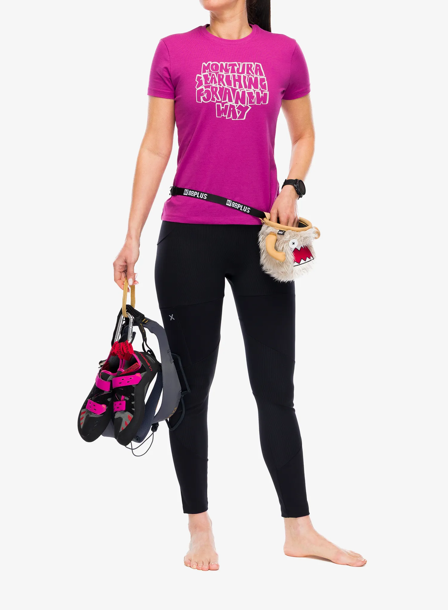 Montura Knots T-Shirt Női nyomtatott póló - baton rouge
