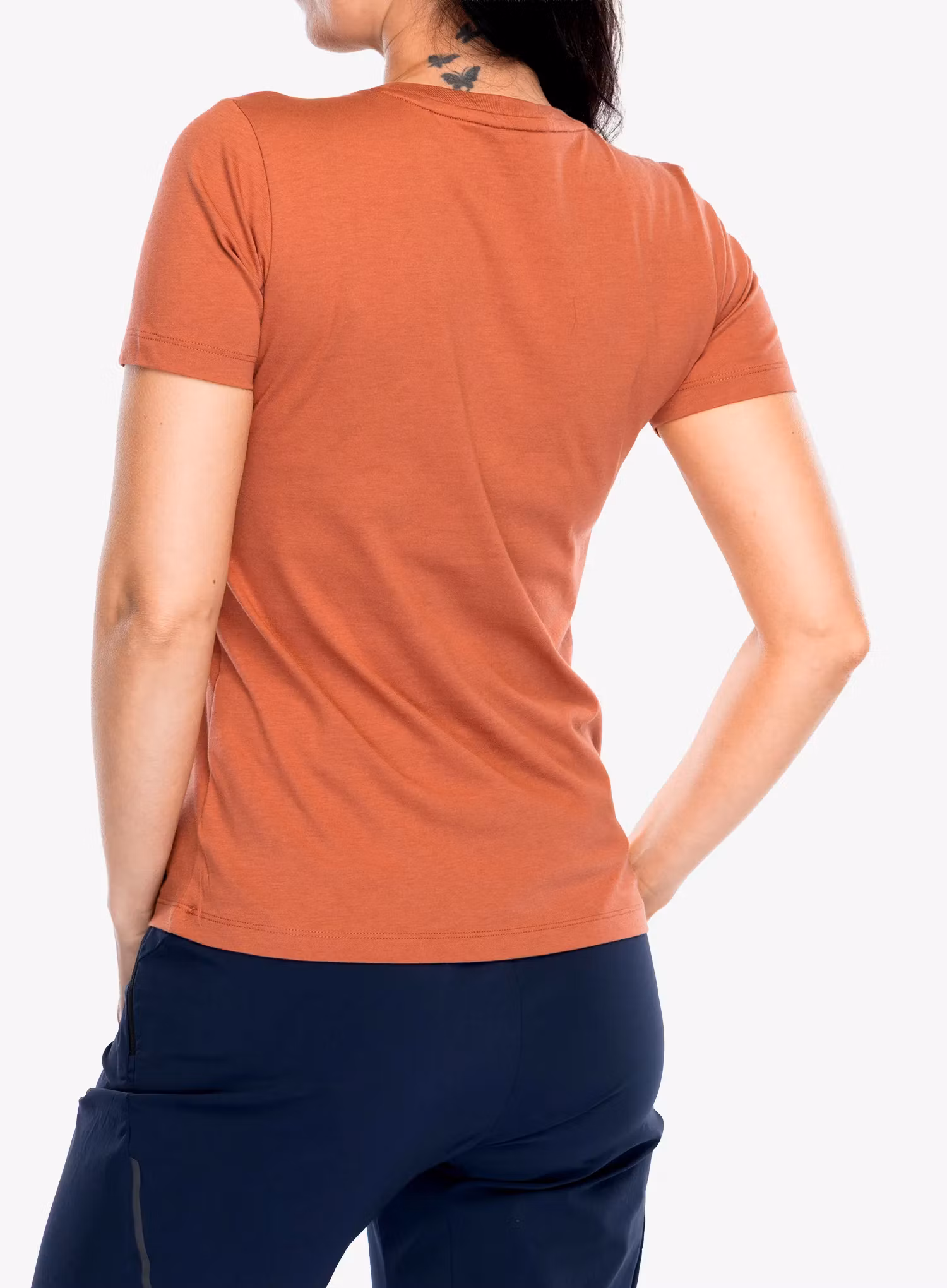 Salewa Eagle 3Cime T-Shirt Női nyomtatott póló - etruscan red