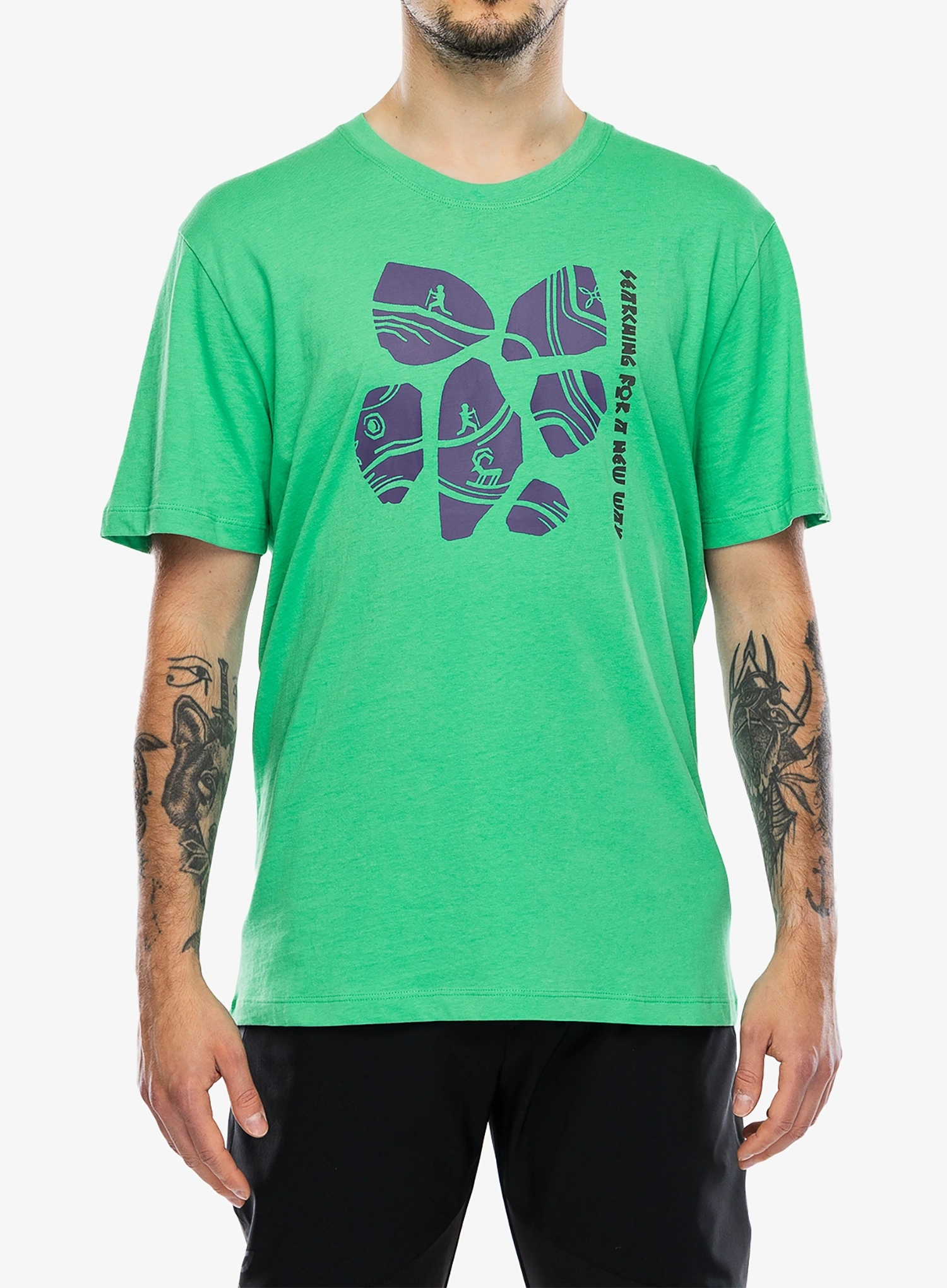 Montura Limestone T-Shirt Nyomtatott póló - vibe green