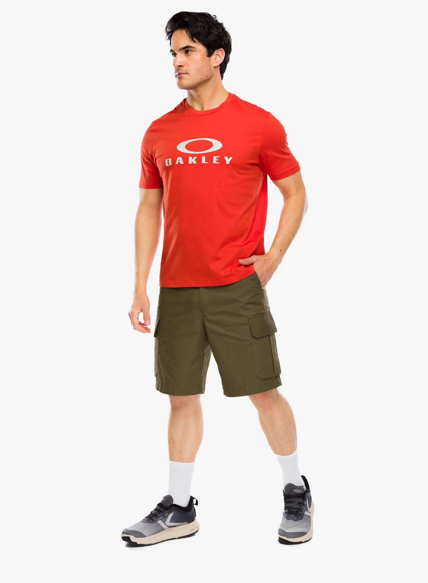 Oakley O Bark 2.0 Nyomtatott póló - aviator orange