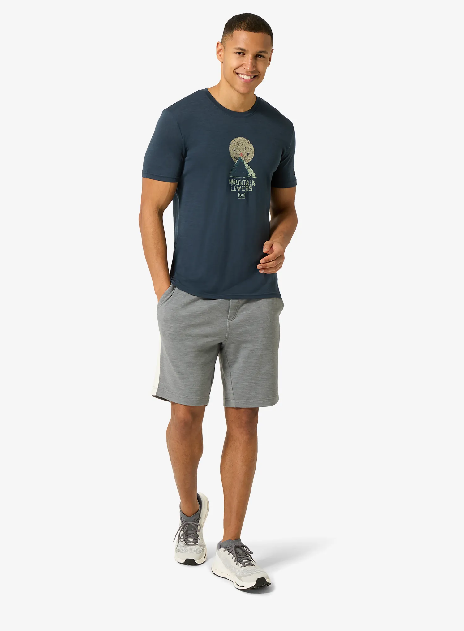 Super.natural No Map Tee Nyomtatott póló - blueberry/various