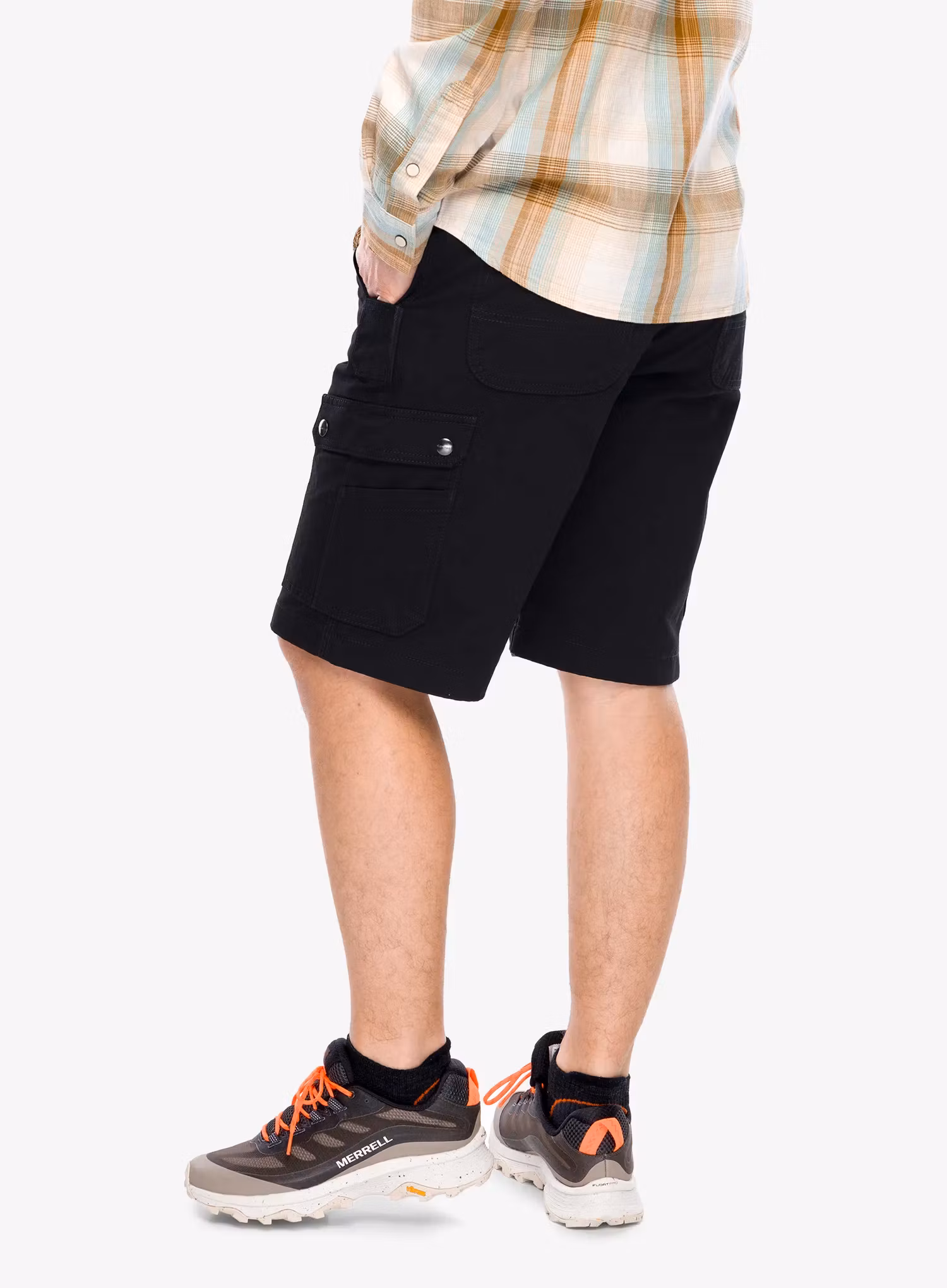 Carhartt Ripstop Cargo Work Short Rövidnadrág - black