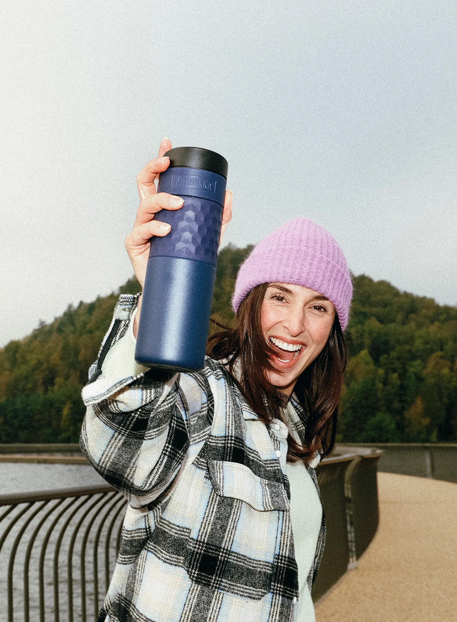 Kambukka Etna Grip 500 ml Hőtartó bögre - denim blue