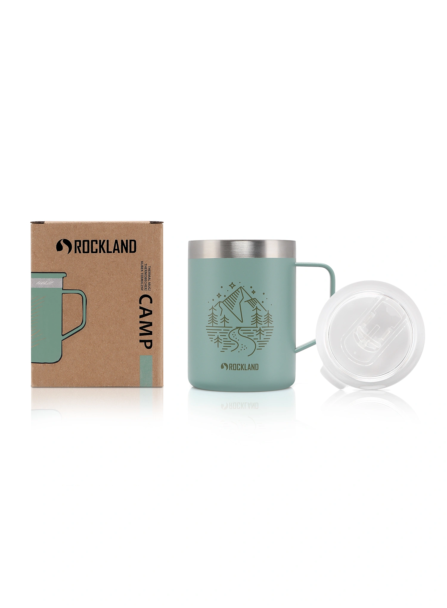 Rockland Camp Mug (0,42 l) Hőtartó bögre - green