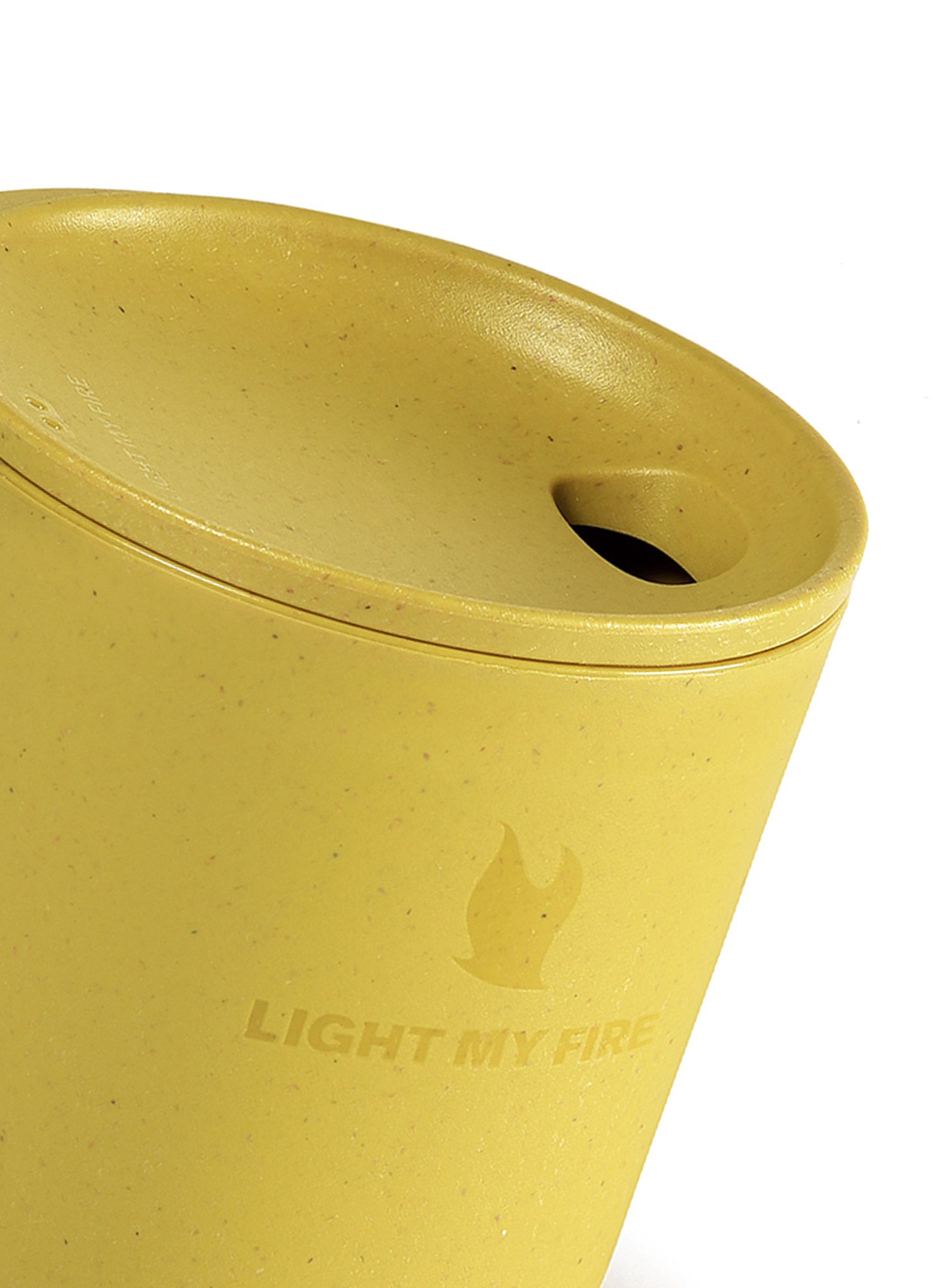 Light My Fire MyCup & Lid Short (0,25 l) Bögre - mustyyellow