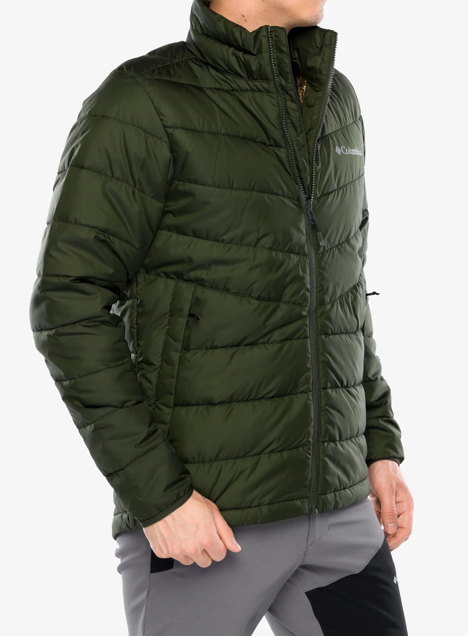 Columbia Oak Harbor Interchange Jacket 3 az 1-ben kabát - stone green