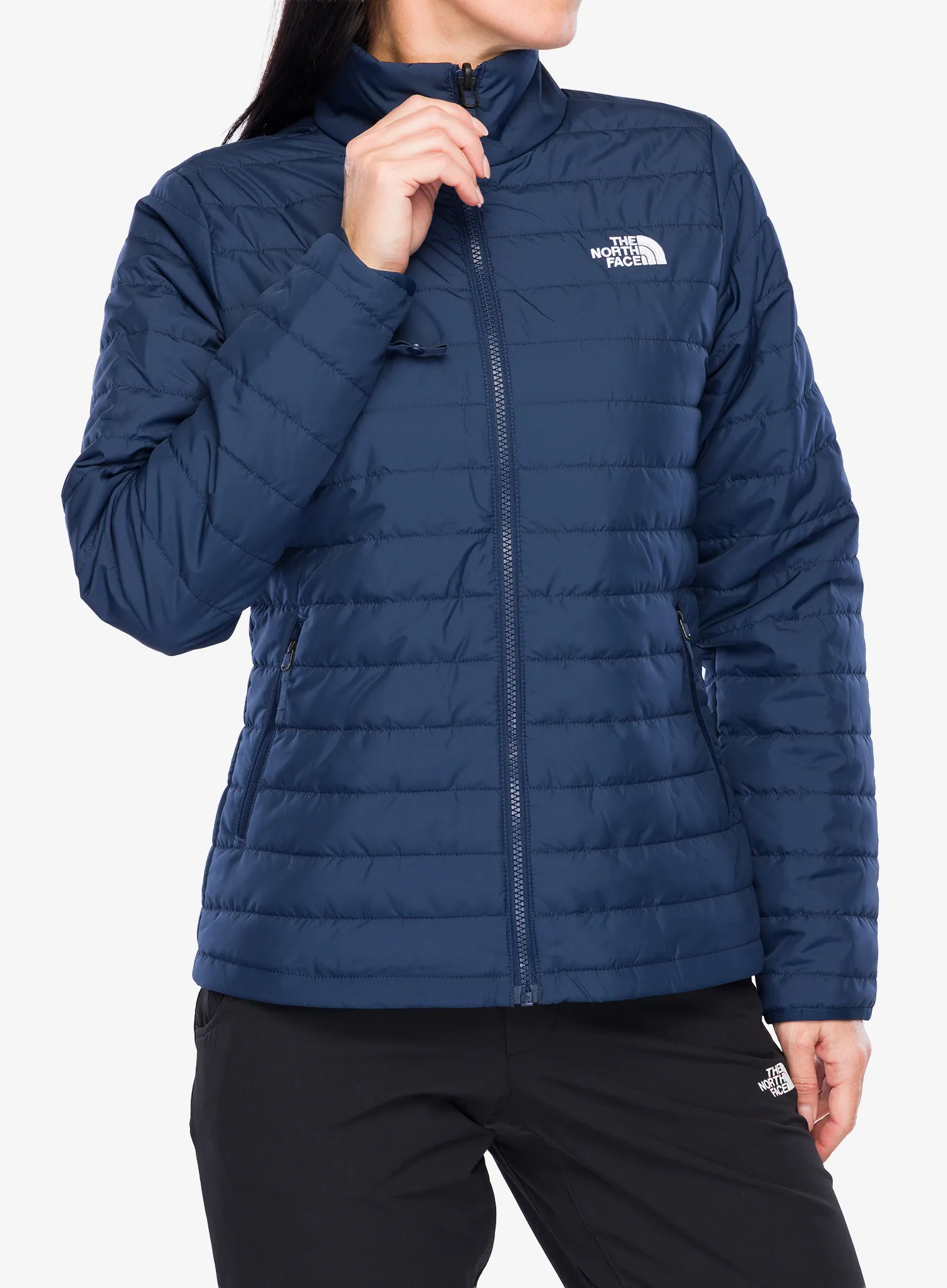 The North Face Carto Mono Triclimate Hooded Jacket 3 az 1-ben női kabát - summit navy