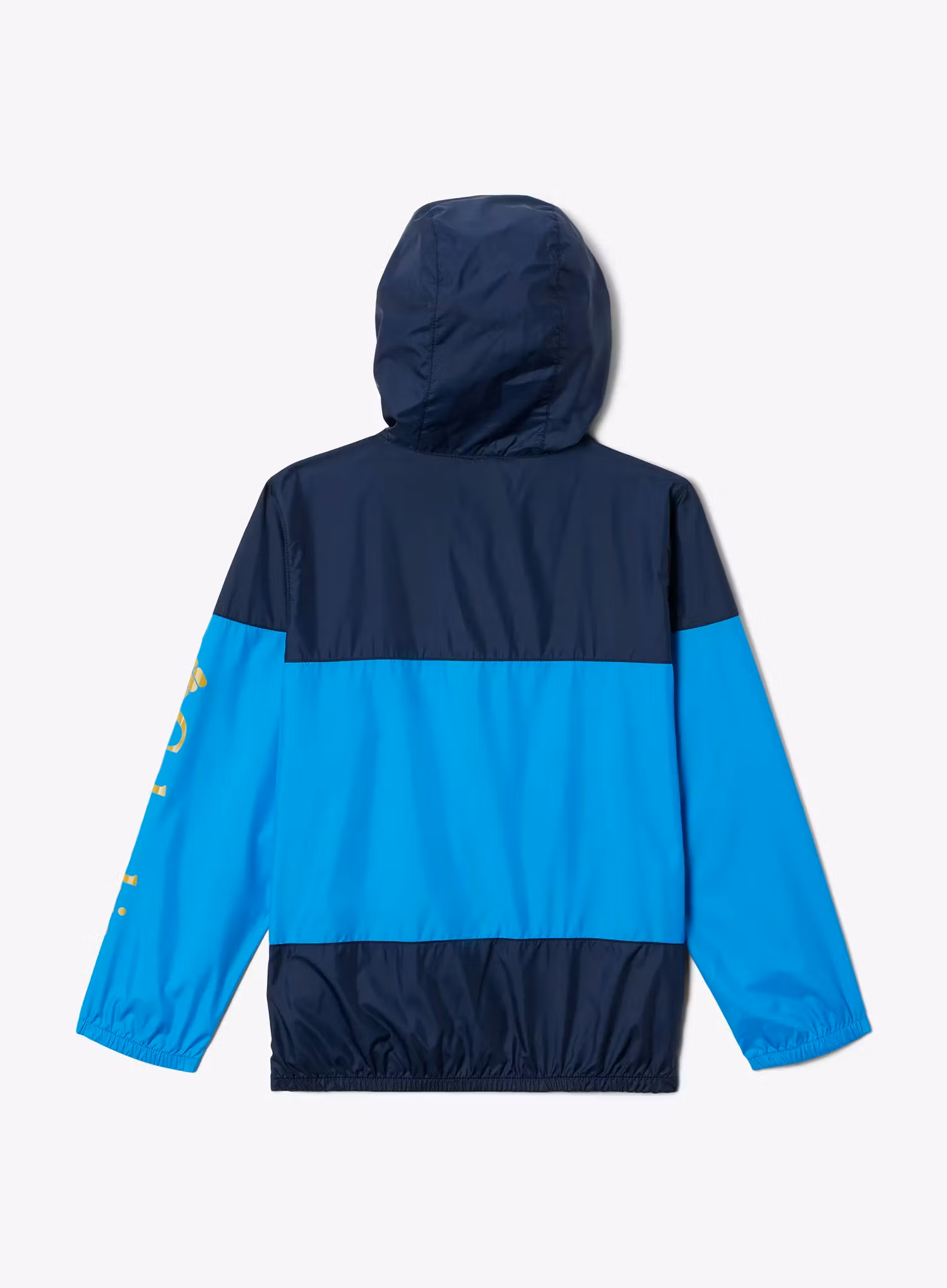 Columbia Flash Challenger Windbreaker Fiú Kabát - compass blue/collegiate navy