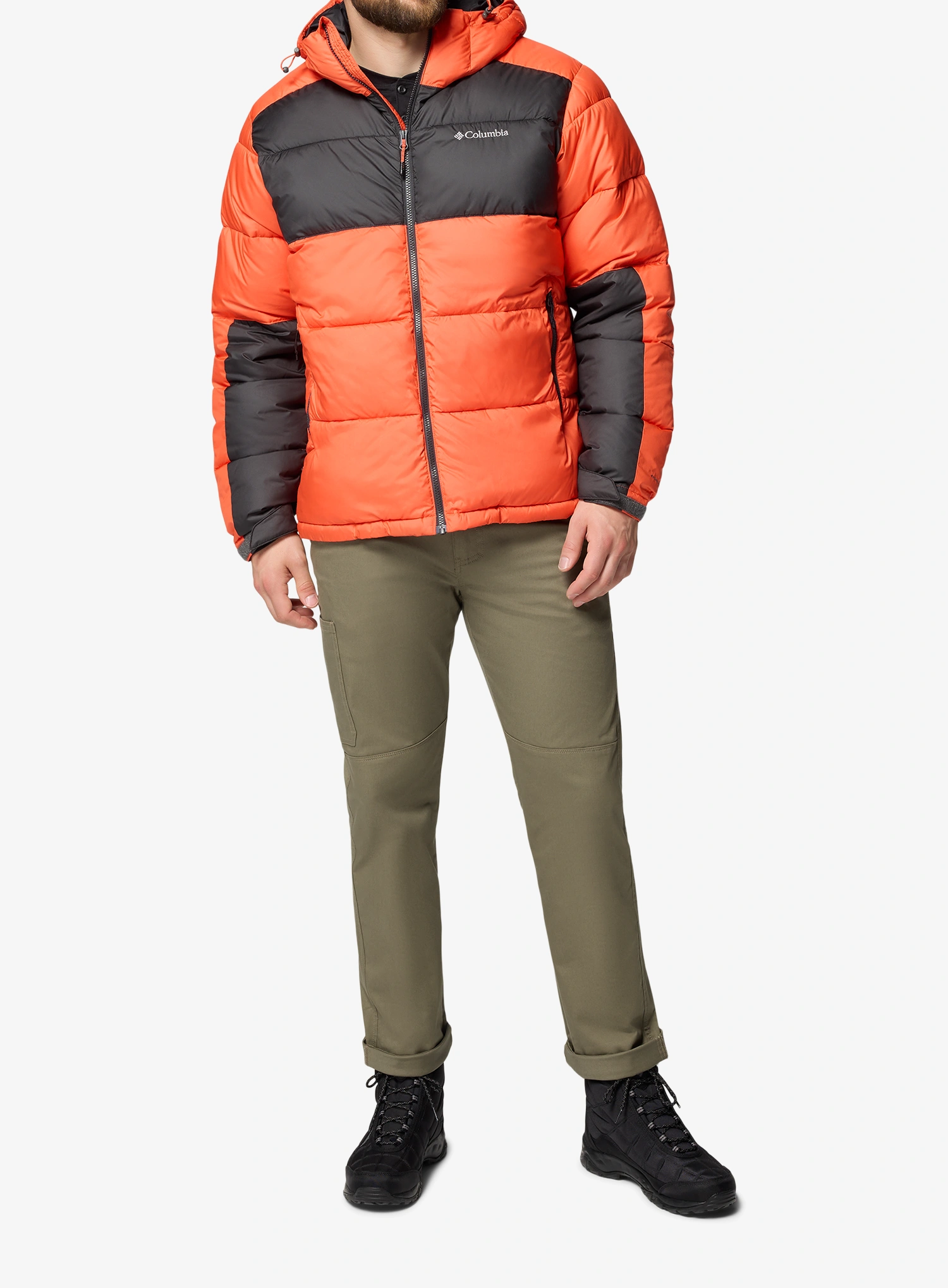 Columbia Pike Lake II Hooded Jacket Dzseki - zing/shark