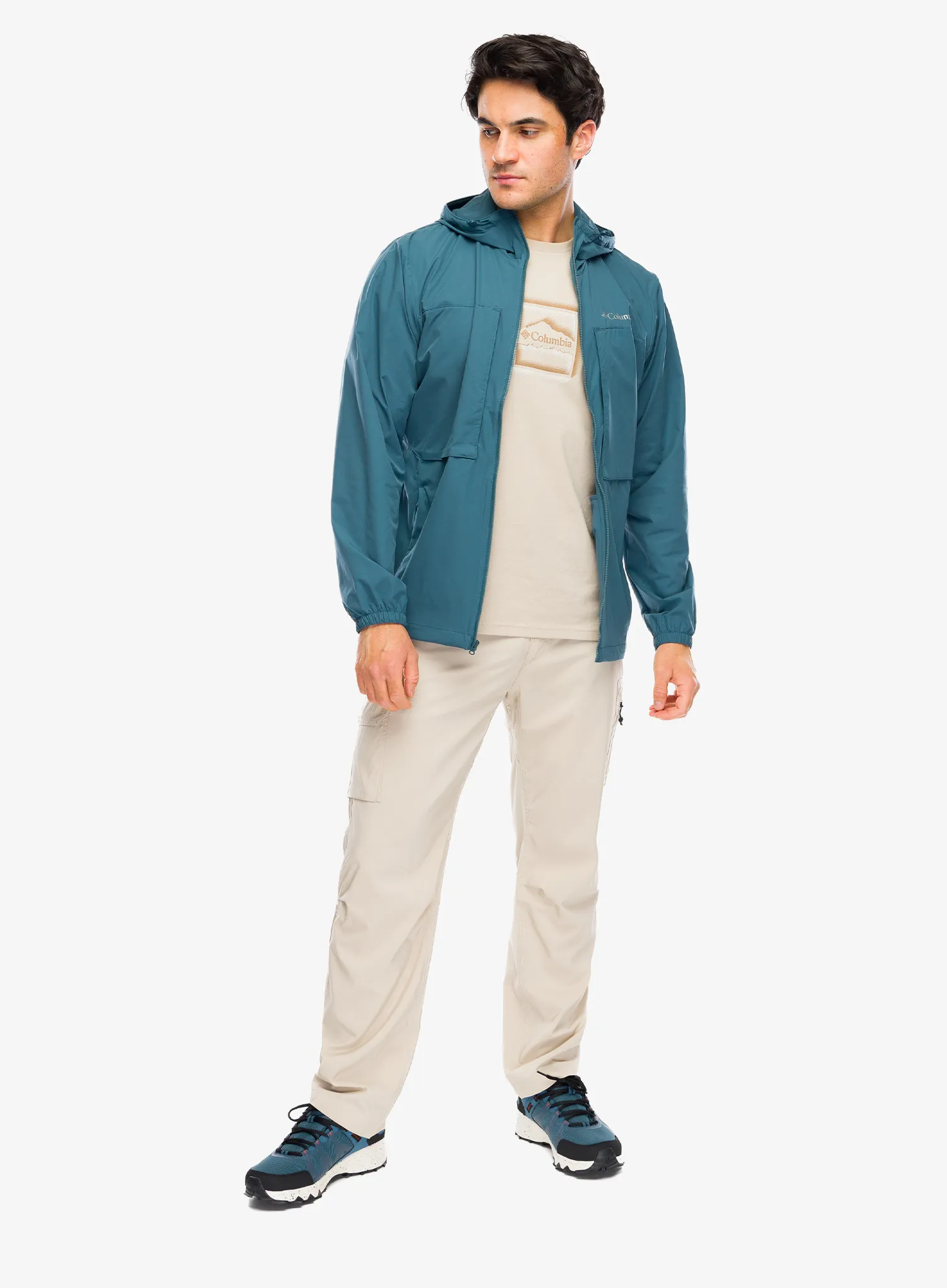 Columbia Street Heights Jacket Dzseki - everblue