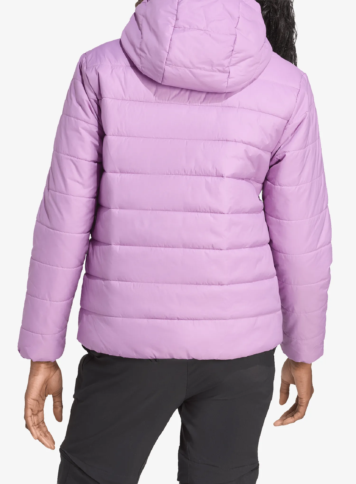 adidas TERREX Multi Essentials CLIMAWARM Insulated Hooded Jacket Női kabát - preloved purple