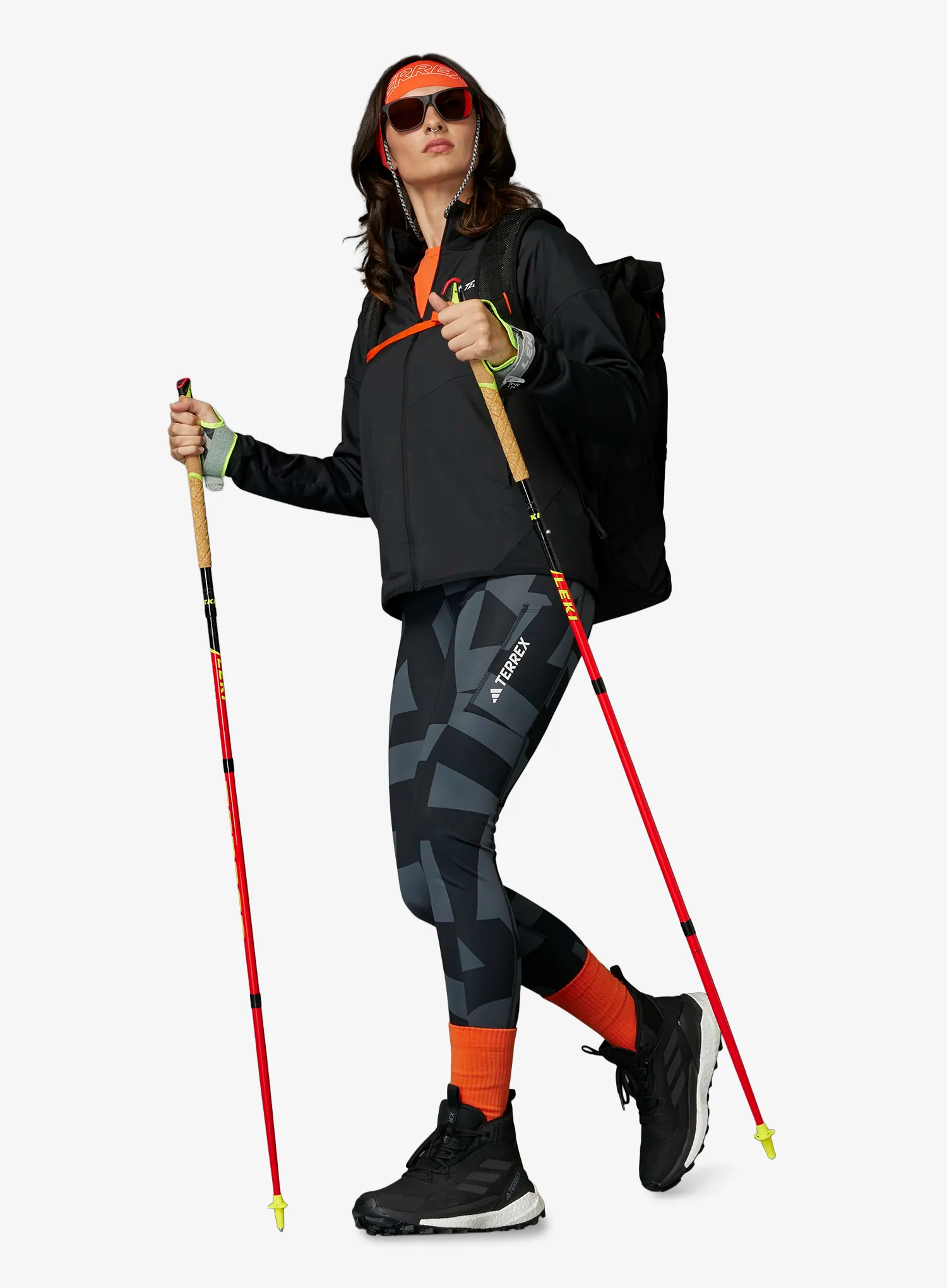 adidas TERREX Xperior Wind Fleece Hood Női kabát - black