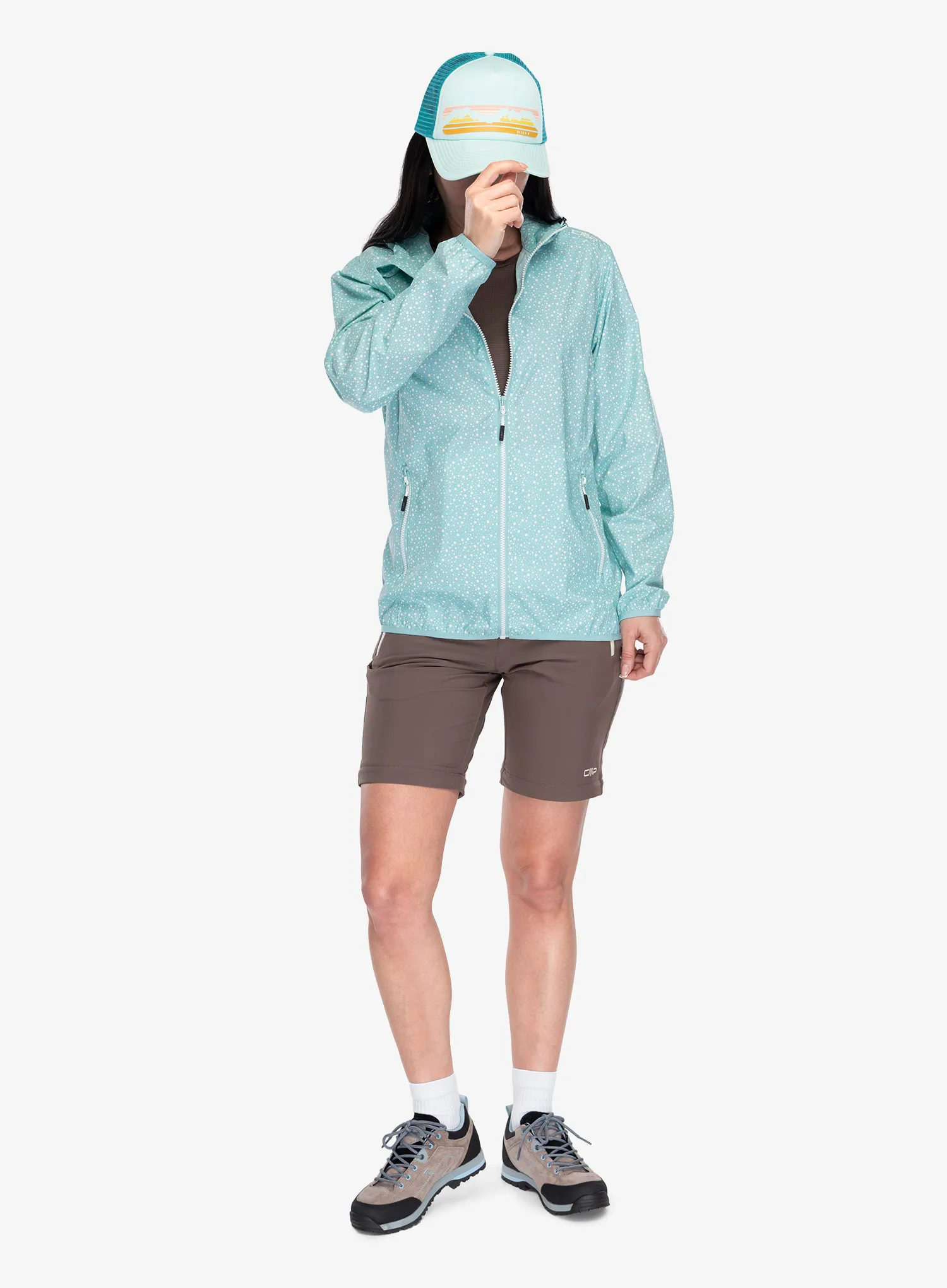 CMP Strayna Jacket Női kabát - lagoon