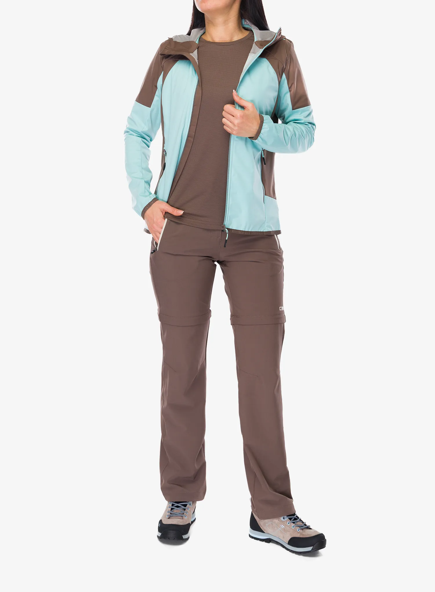 CMP Vorina Jacket Női kabát - lagoon