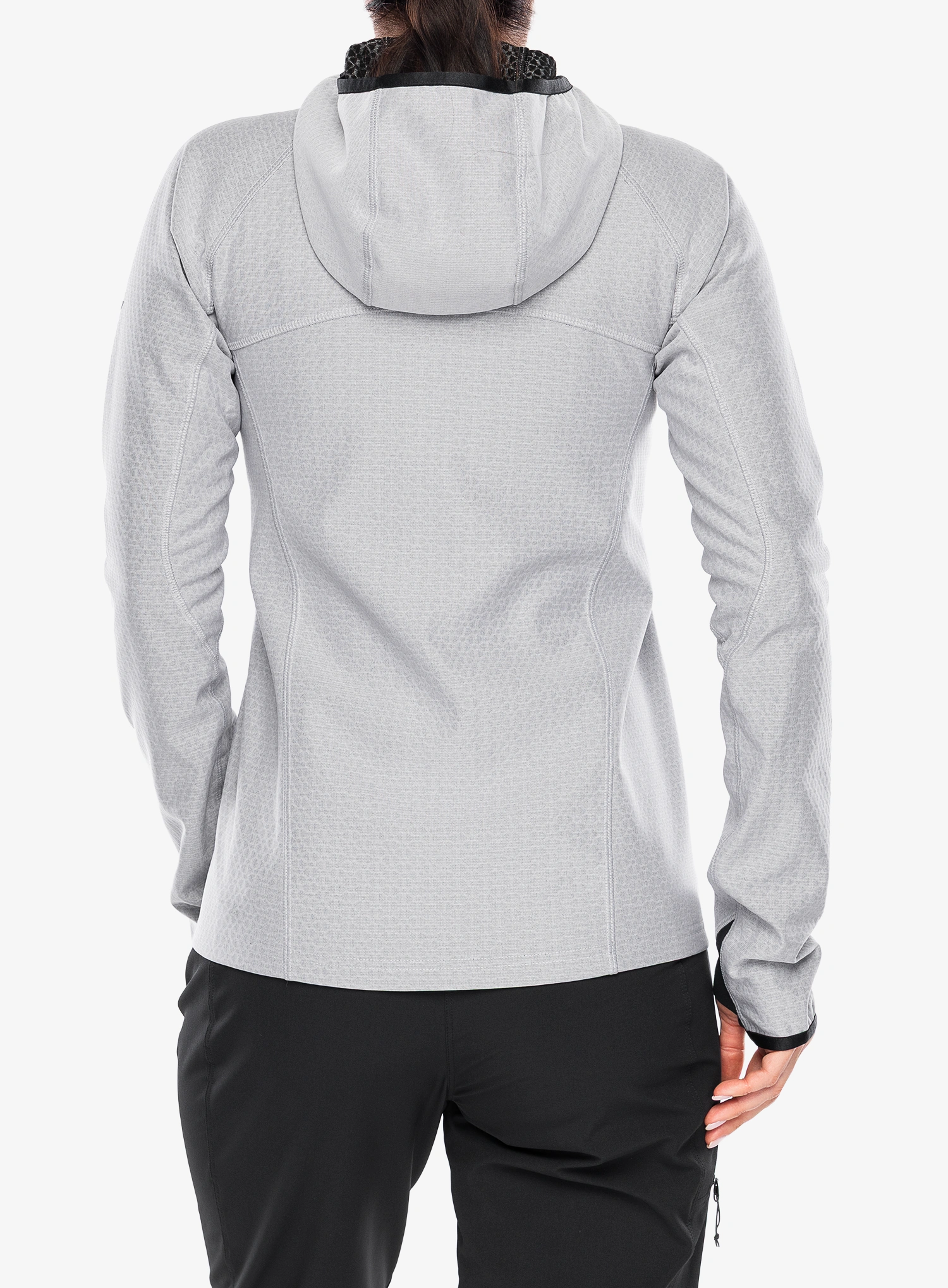 Columbia Arctic Crest Bonded Full Zip Női kabát - lavender pearl/black