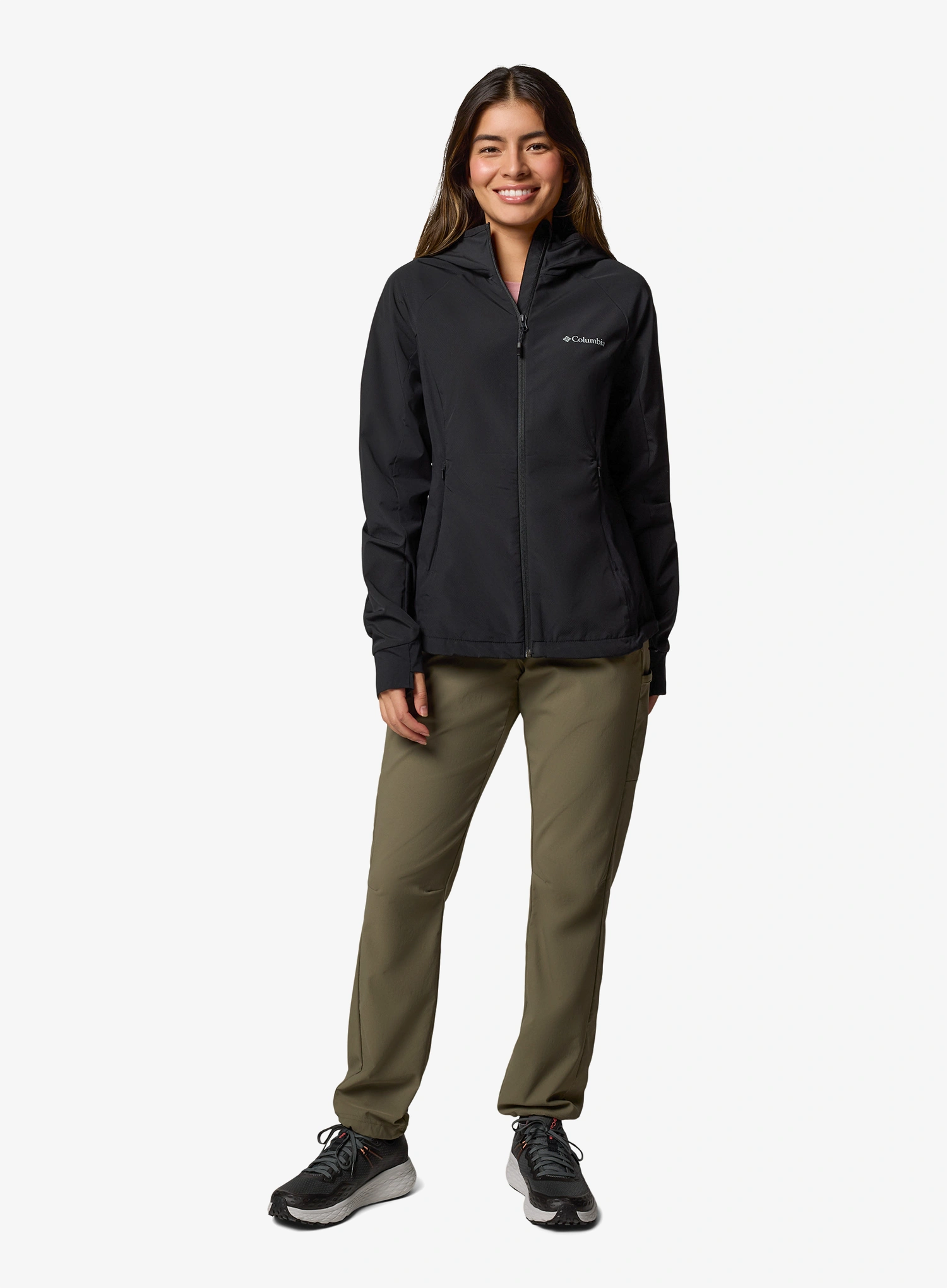 Columbia Sweet As III Hooded Softshell Női kabát - black