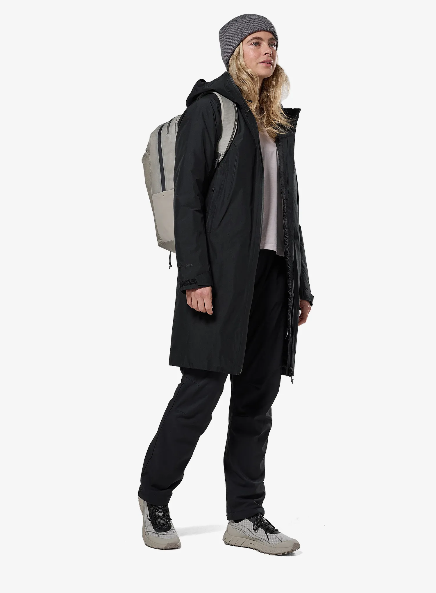 Montane Spirit Long Insulated Jacket Női kabát - black