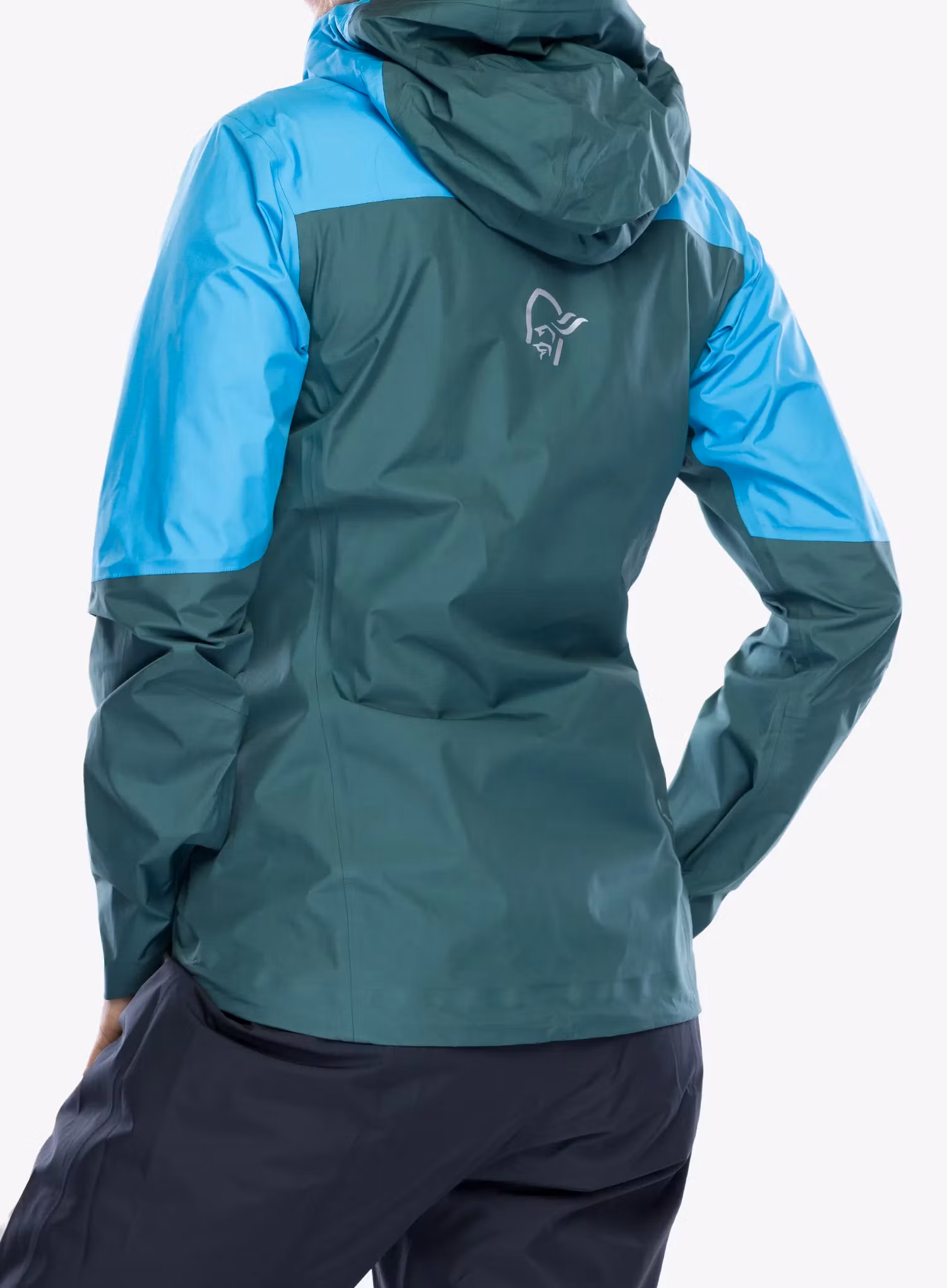 Norrona Falketind Gore-Tex Paclite Jacket Női Kabát - aquarius/north atlantic