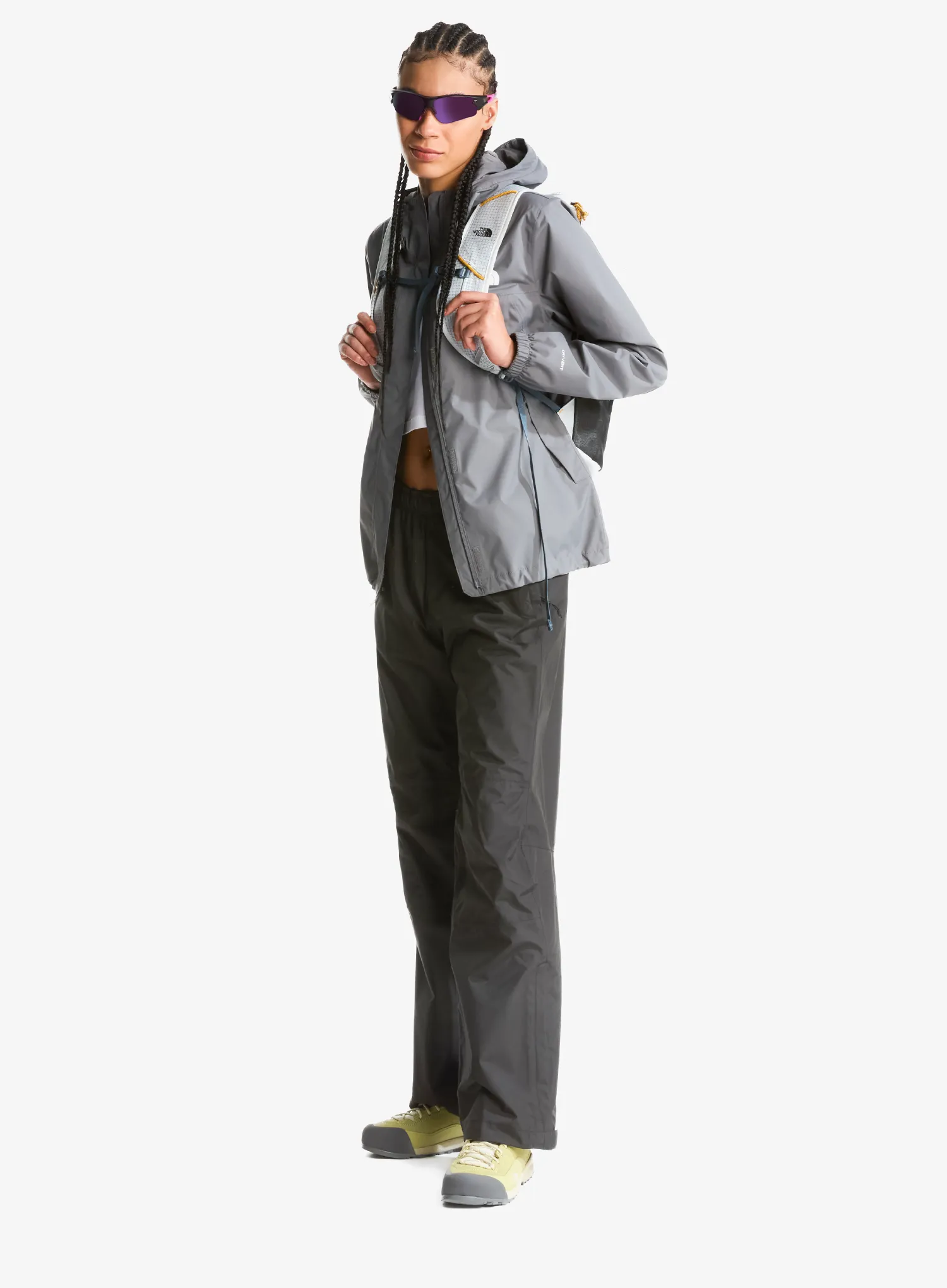 The North Face Antora Rain Jacket Női kabát - smoked pearl