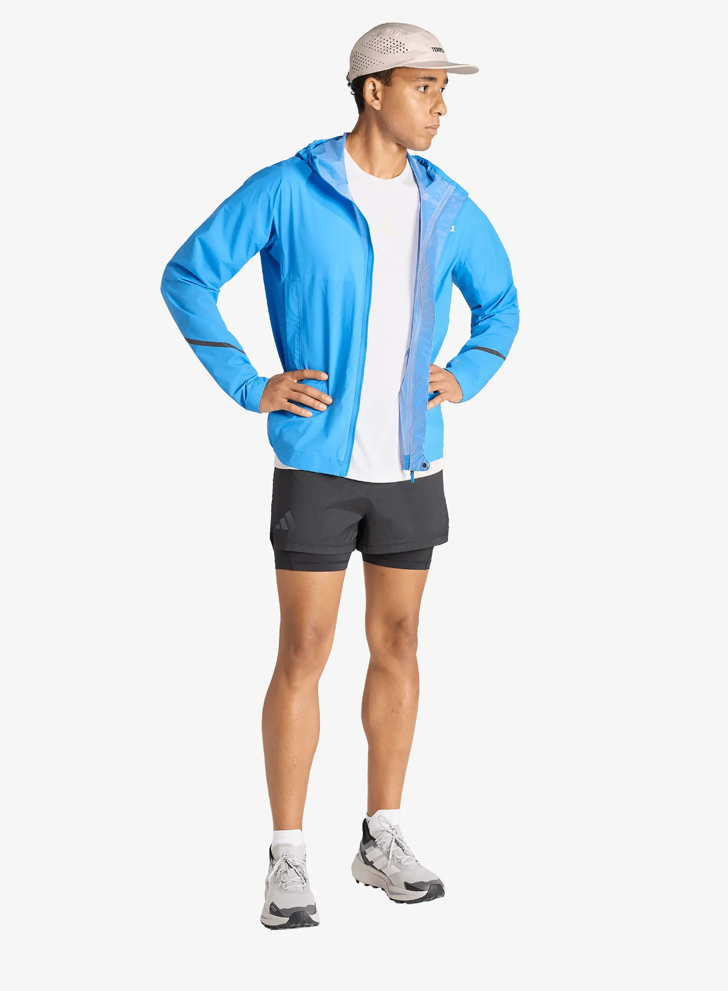 adidas TERREX Xperior 2.5 Layer Light Climaproof Jacket Futódzseki - ray blue