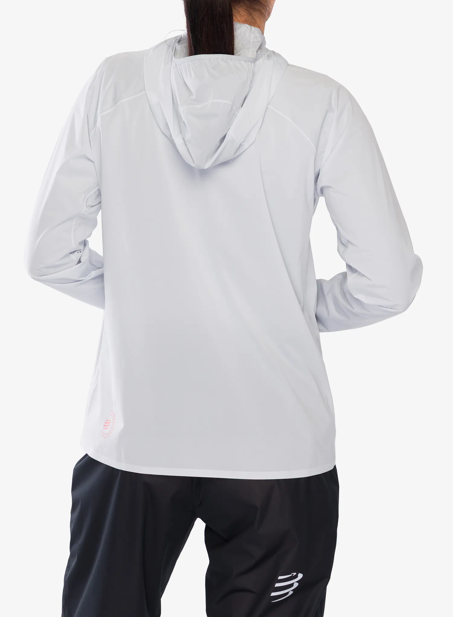Compressport Hurricane Waterproof 10/10 Jacket Női futódzseki - grey dawn