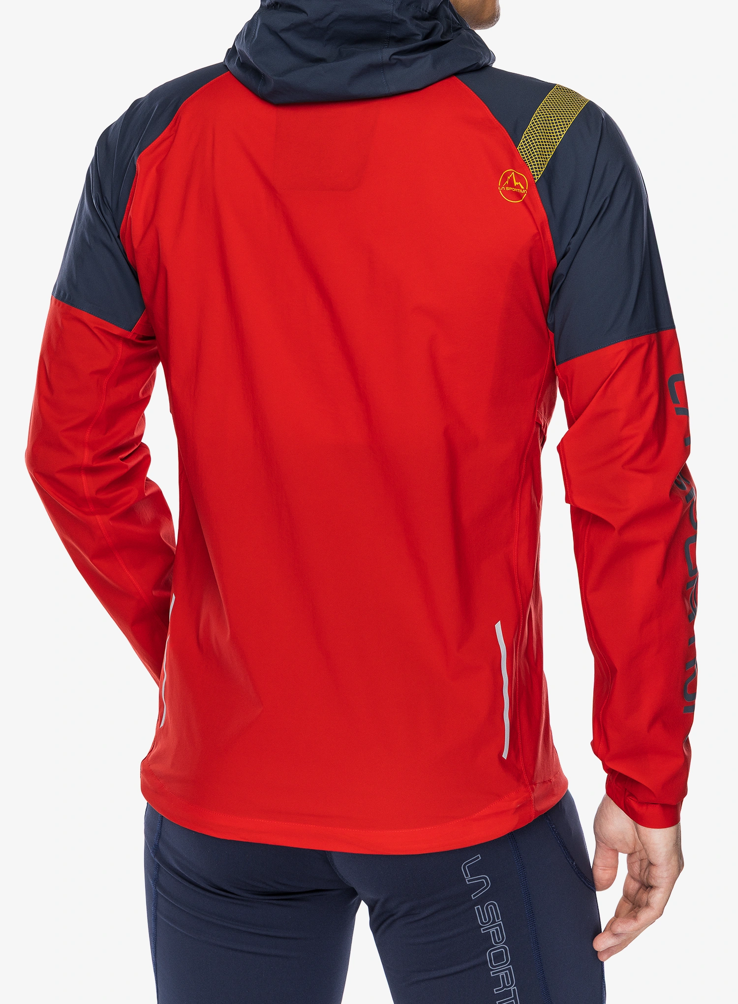 La Sportiva Pocketshell Jacket Futódzseki - mountain red/night sky
