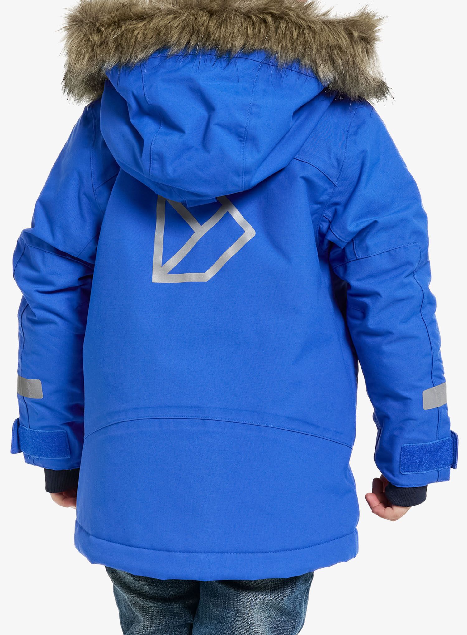 Didriksons Bjarven Parka 3 Gyerekkabát - caribbean blue