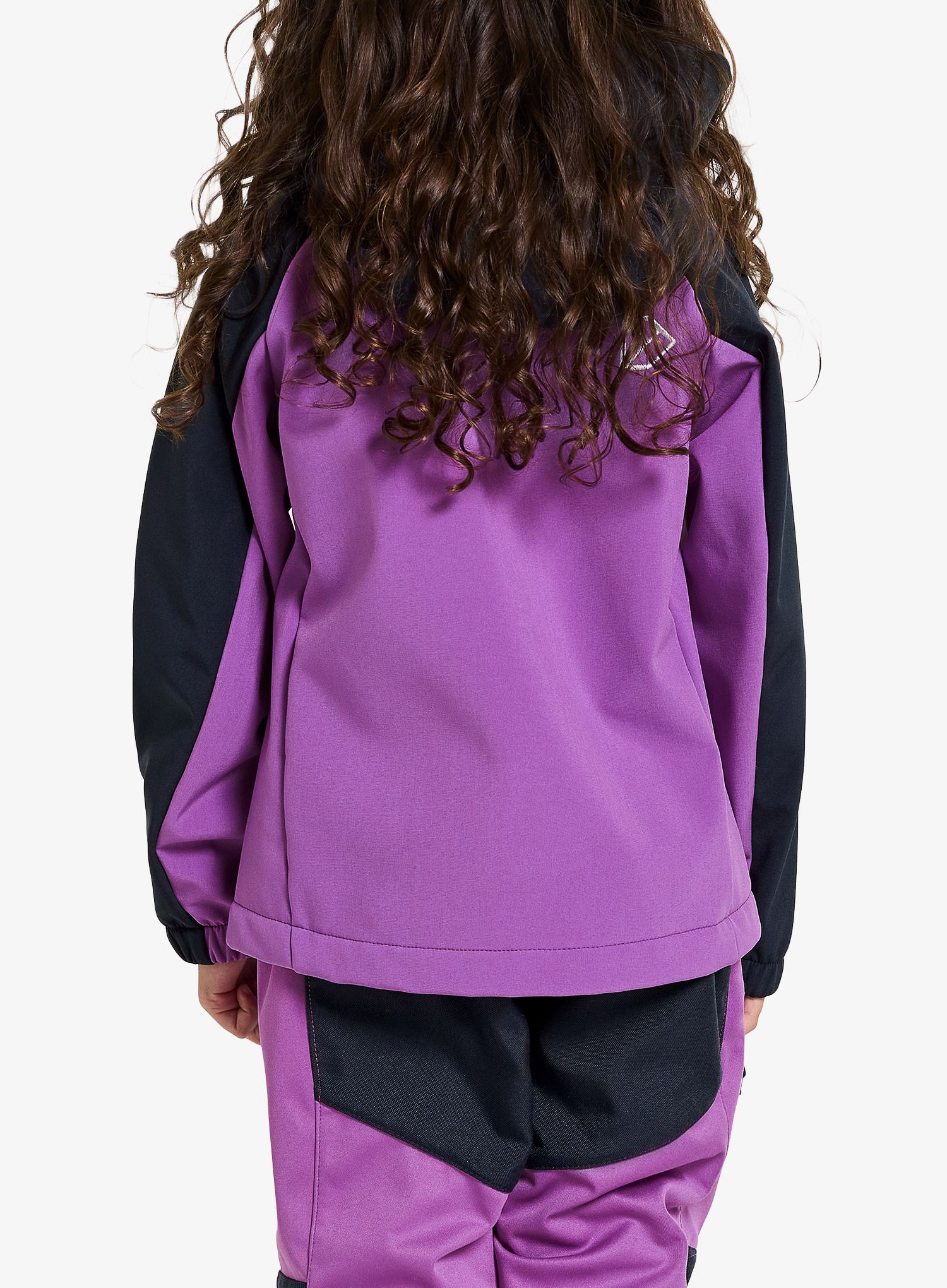 Didriksons Troel Jacket 4 Gyerekkabát - tulip purple