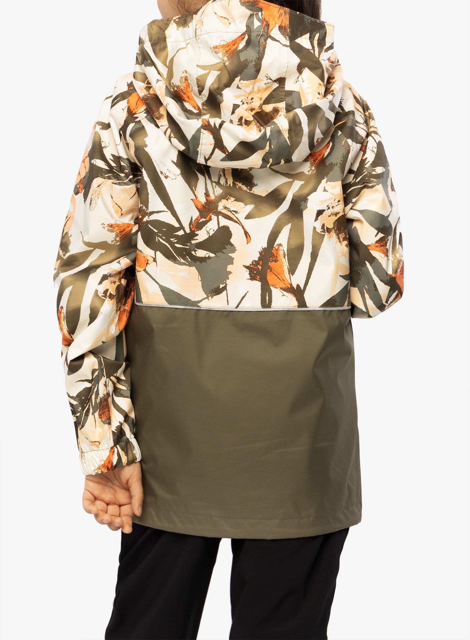 Columbia Dalby Springs Jacket Lánykabát - chalk floriculture/stone green