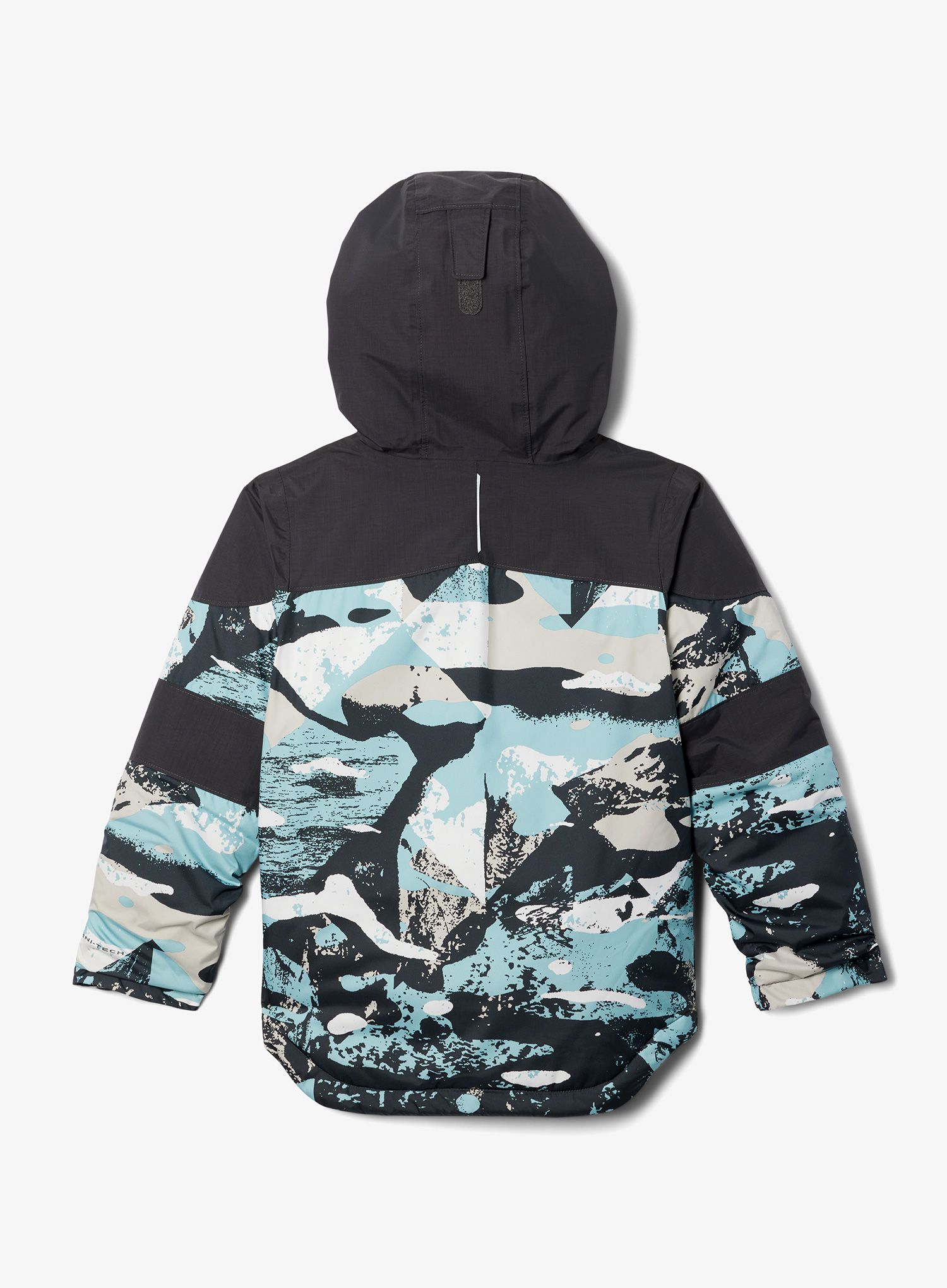 Columbia Mighty Mogul II Jacket Lánykabát - shark geo/shark/aqua haze