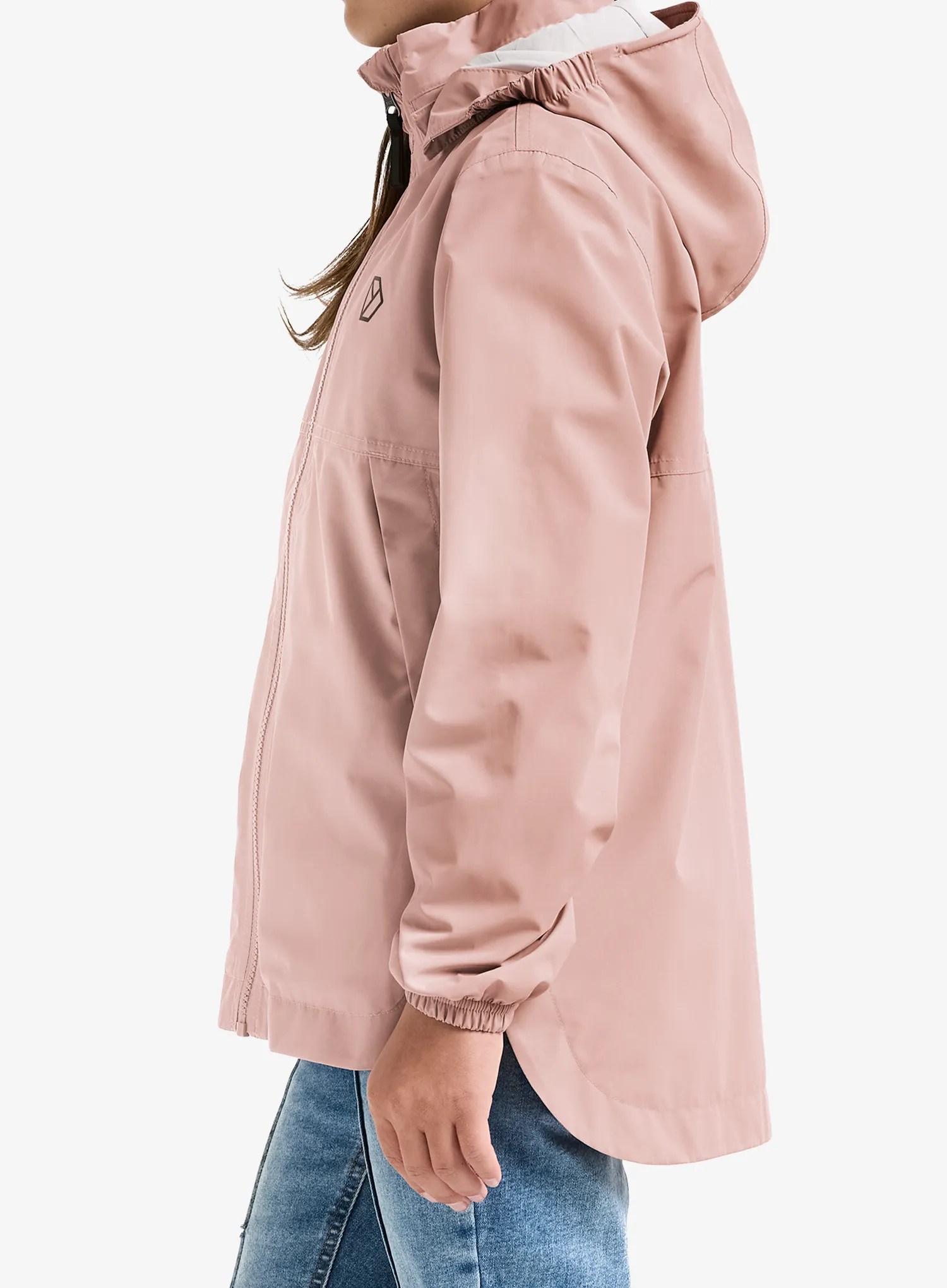 Didriksons Meliss JKT 2 Lánykabát - vintage pink