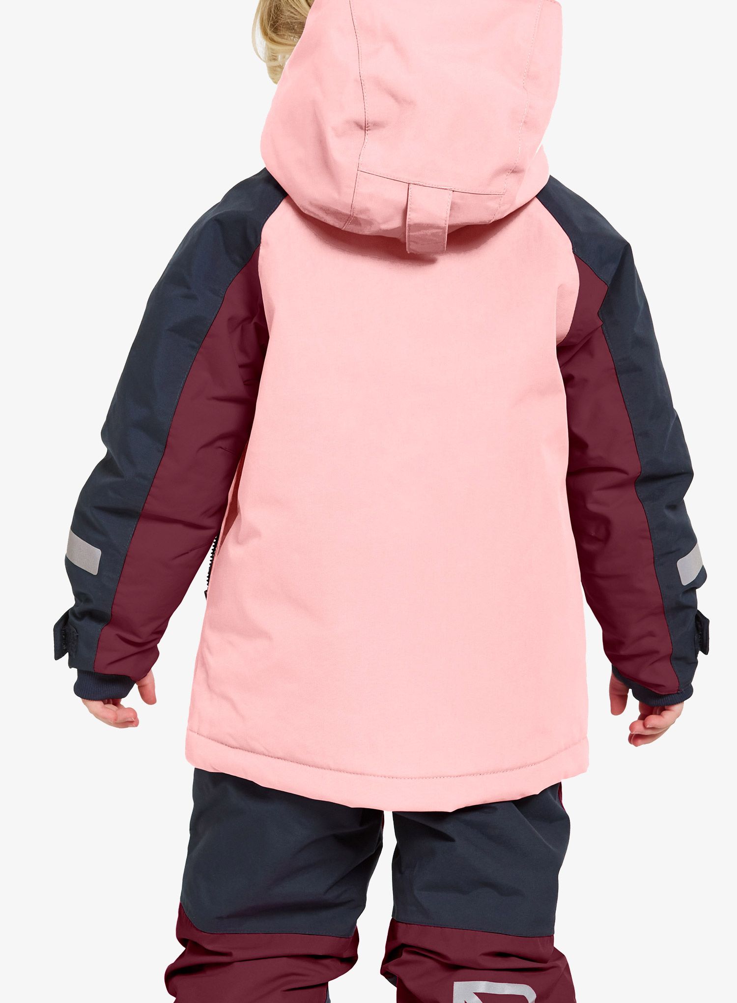 Didriksons Neptun Jacket 3 Lánykabát - dusty pink