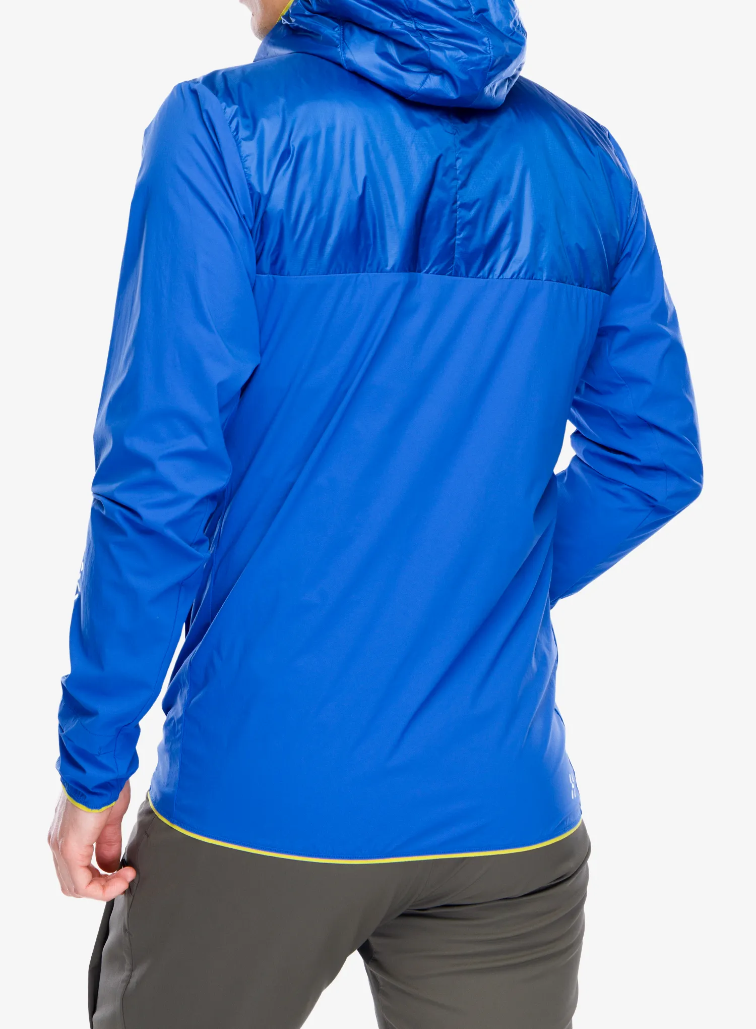Haglofs L.I.M Tempo Trail Mimic Hood Dzseki - electric blue