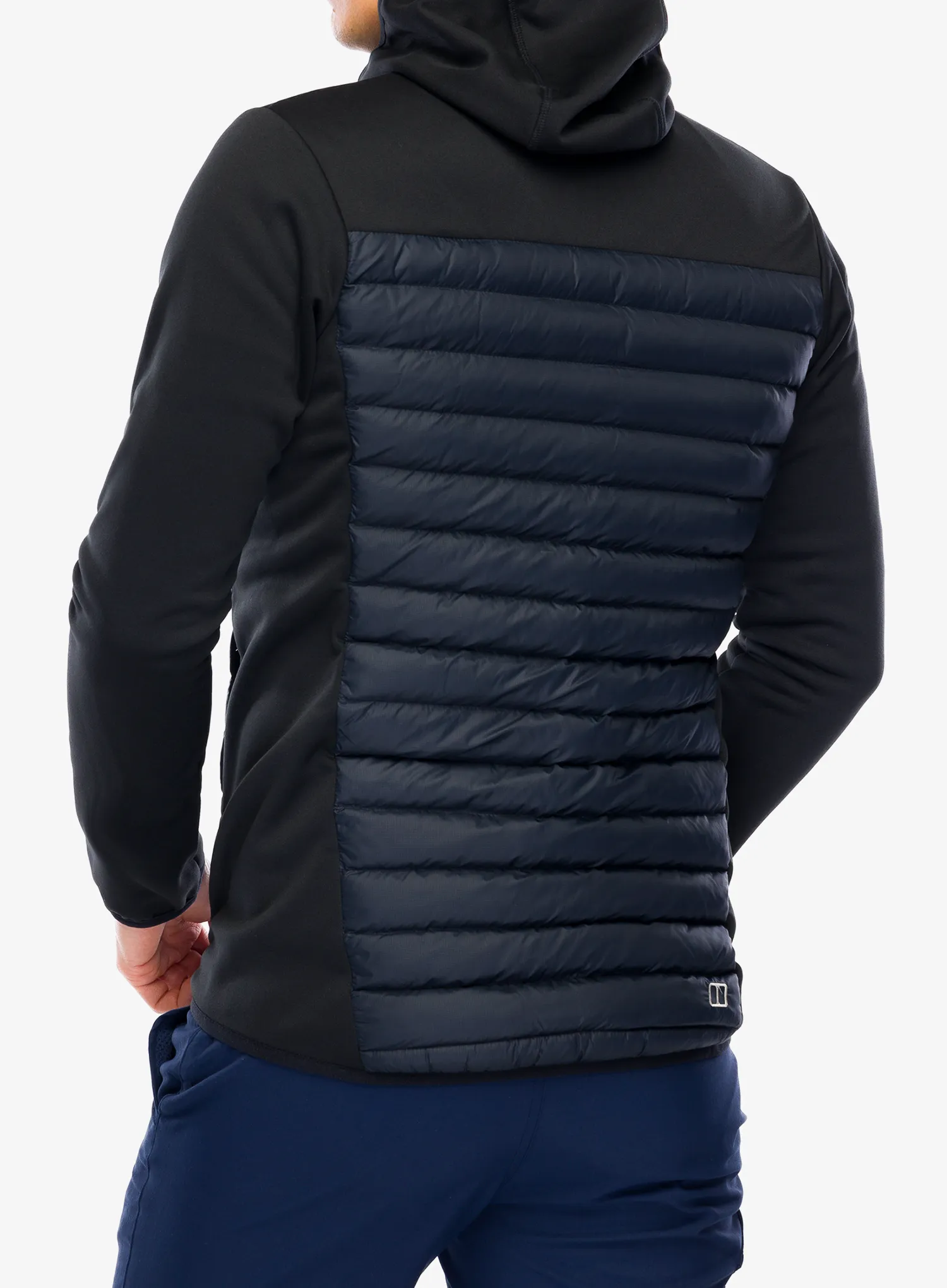 Berghaus Vaskye Hooded Hybrid Jacket Átmeneti kabát - black/black