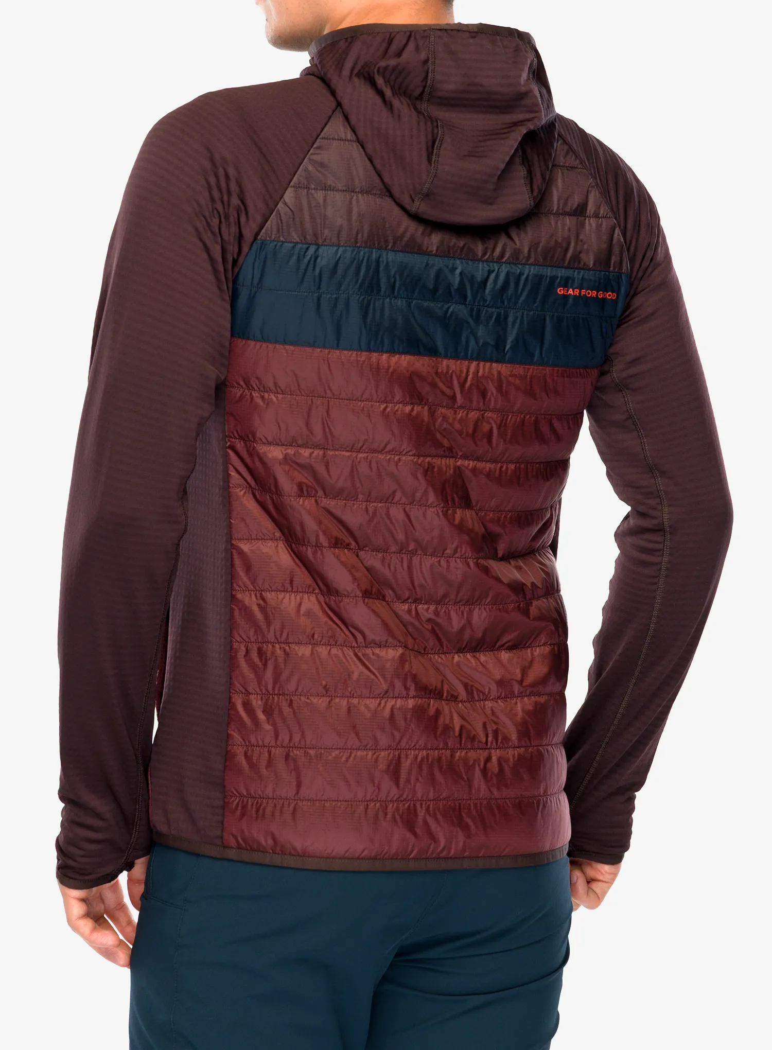Cotopaxi Capa Hybrid Insulated Hooded Jacket Átmeneti kabát - coffee/chestnut