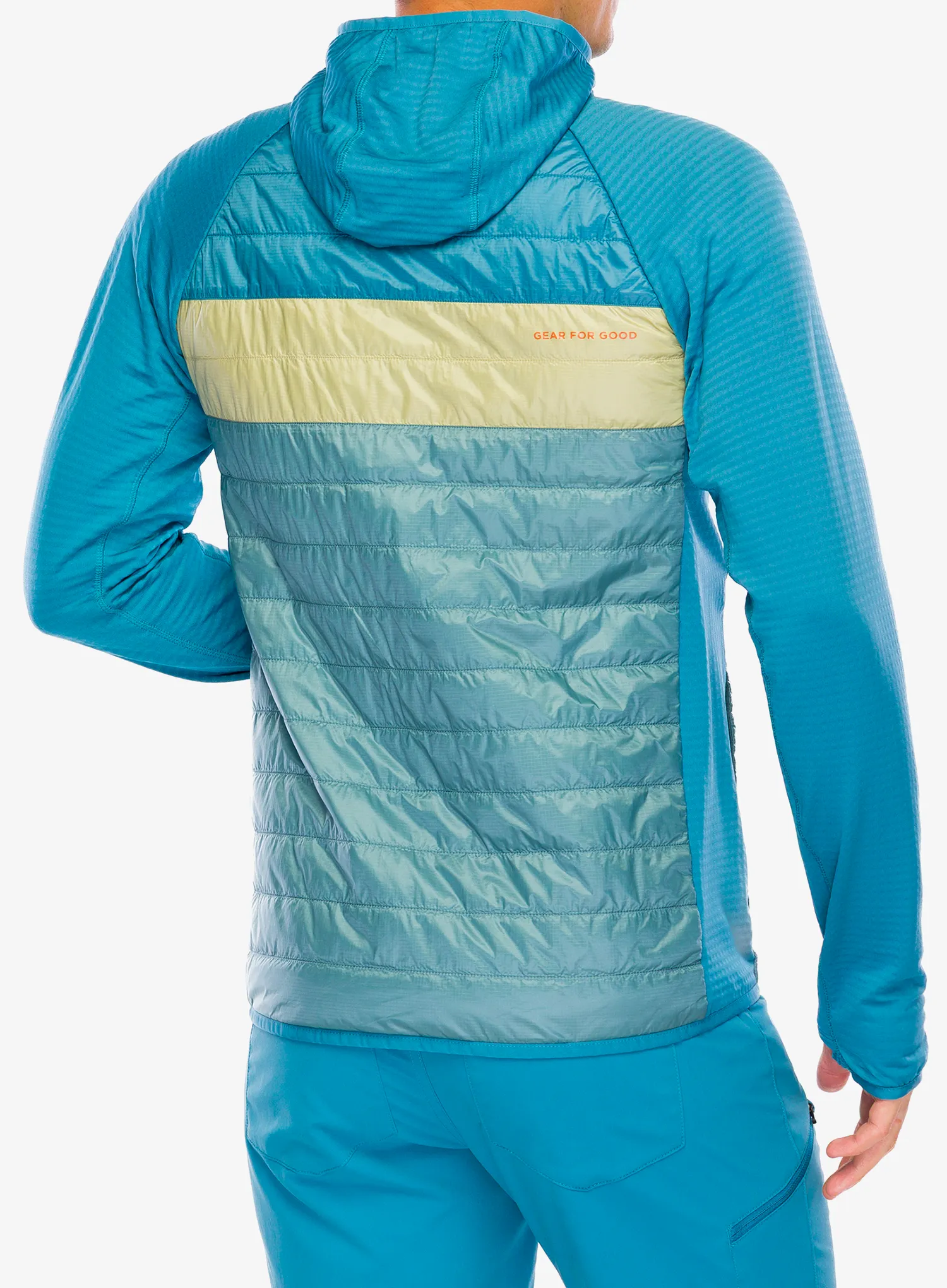 Cotopaxi Capa Hybrid Insulated Hooded Jacket Átmeneti kabát - drizzle/bluegrass