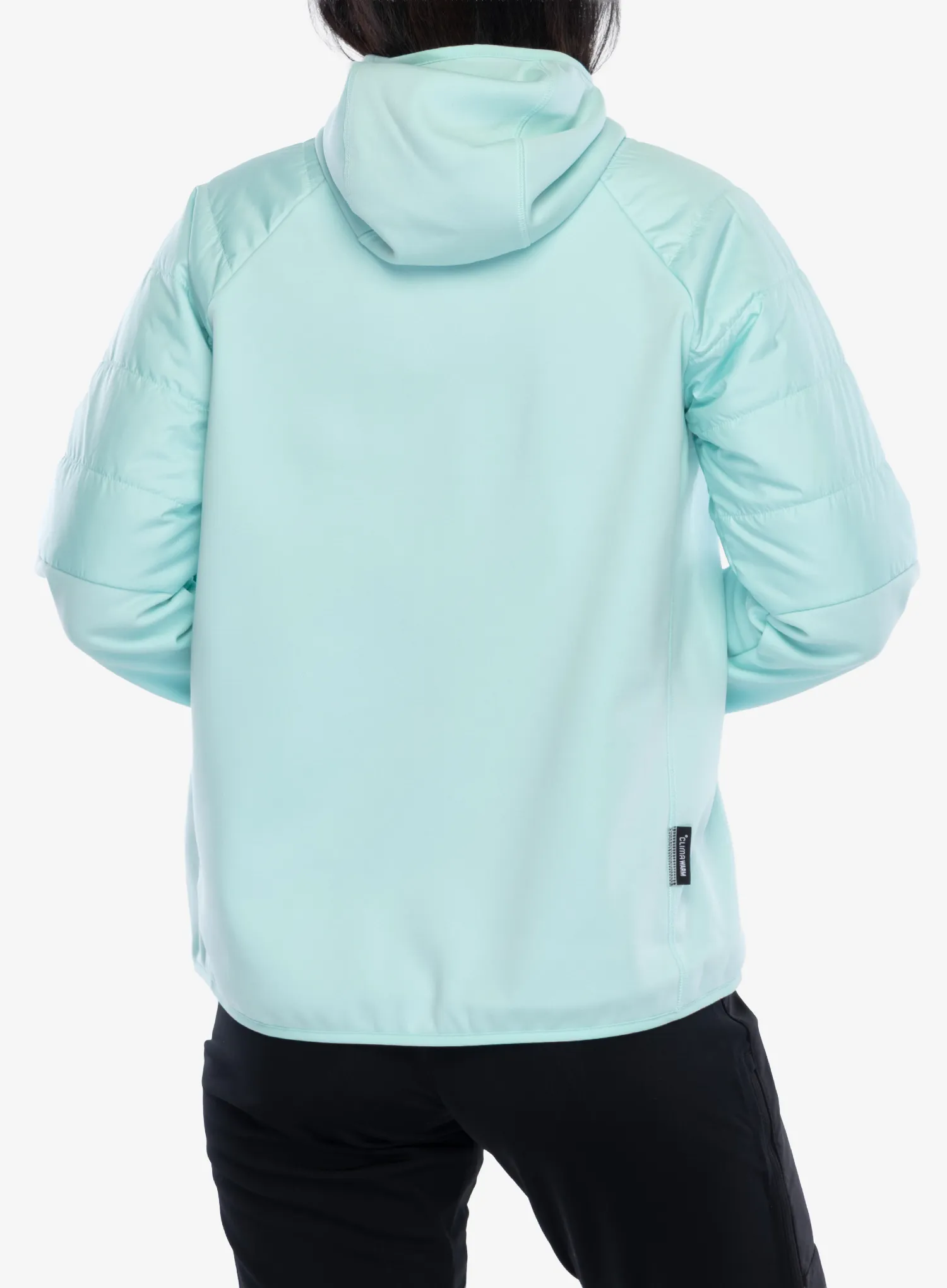 adidas TERREX Multi CLIMAWARM Insulated Hybrid Hooded Jacket Női átmeneti kabát - semi flash aqua