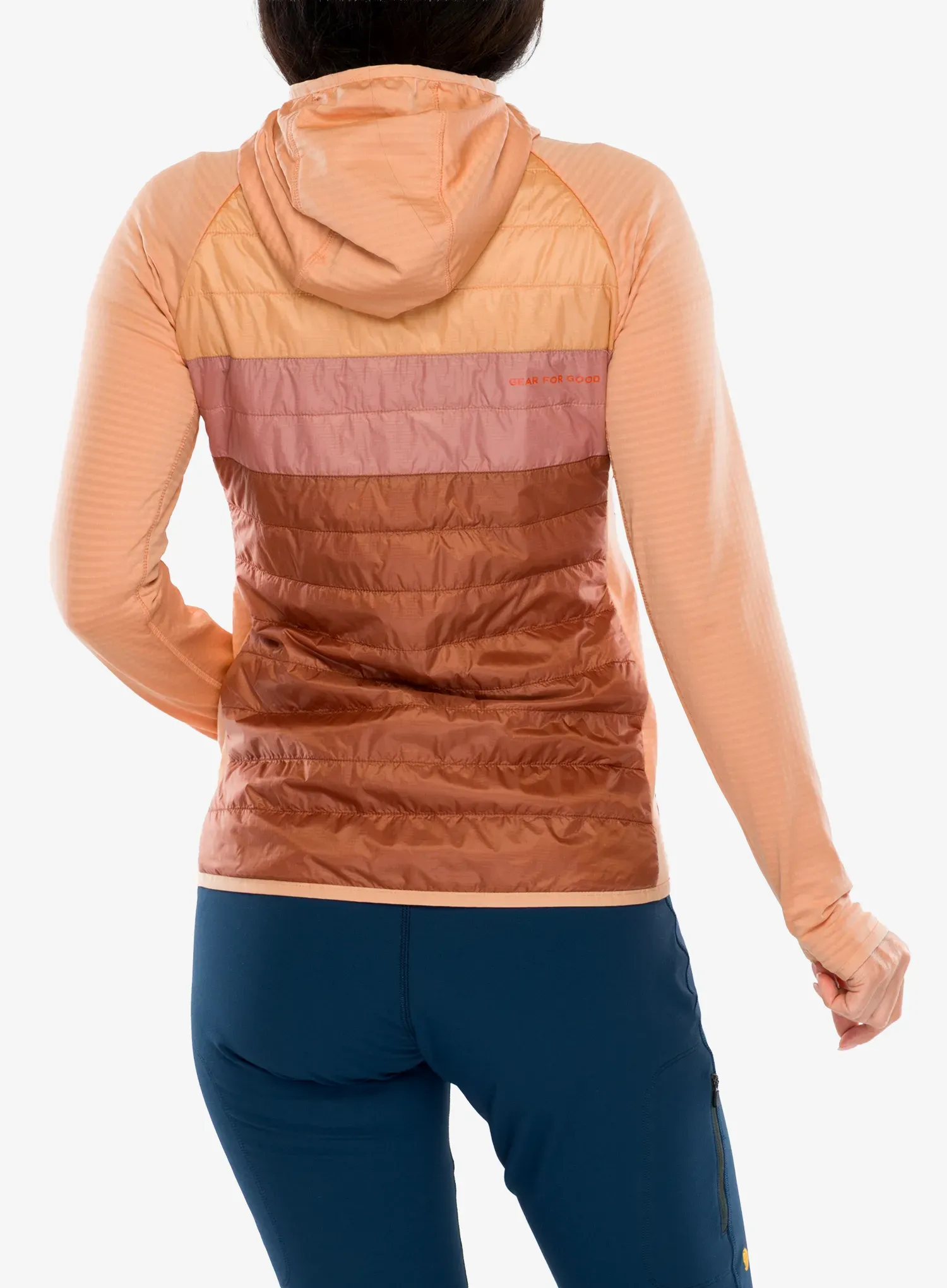 Cotopaxi Capa Hybrid Insulated Hooded Jacket Női átmeneti kabát - apricot/faded brick
