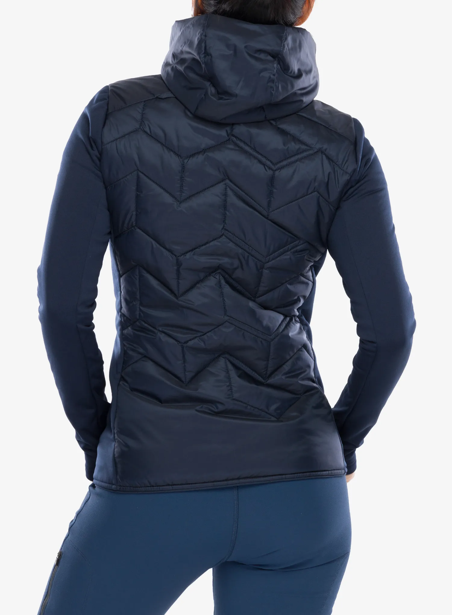 Peak Performance Elevate Liner Hybrid Hood Női átmeneti kabát - blue shadow