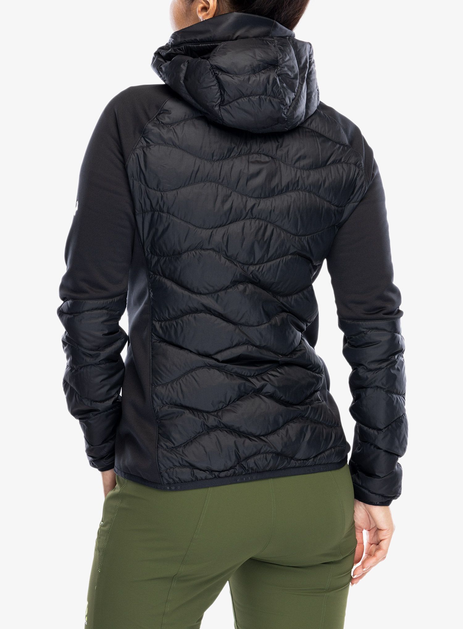 Peak Performance Helium Down Hybrid Hood Női átmeneti kabát - black