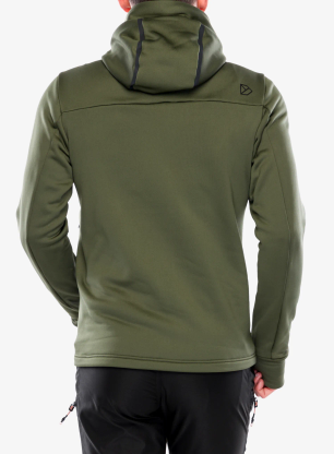 Didriksons Zuko Full Zip Átmeneti kabát - deep green
