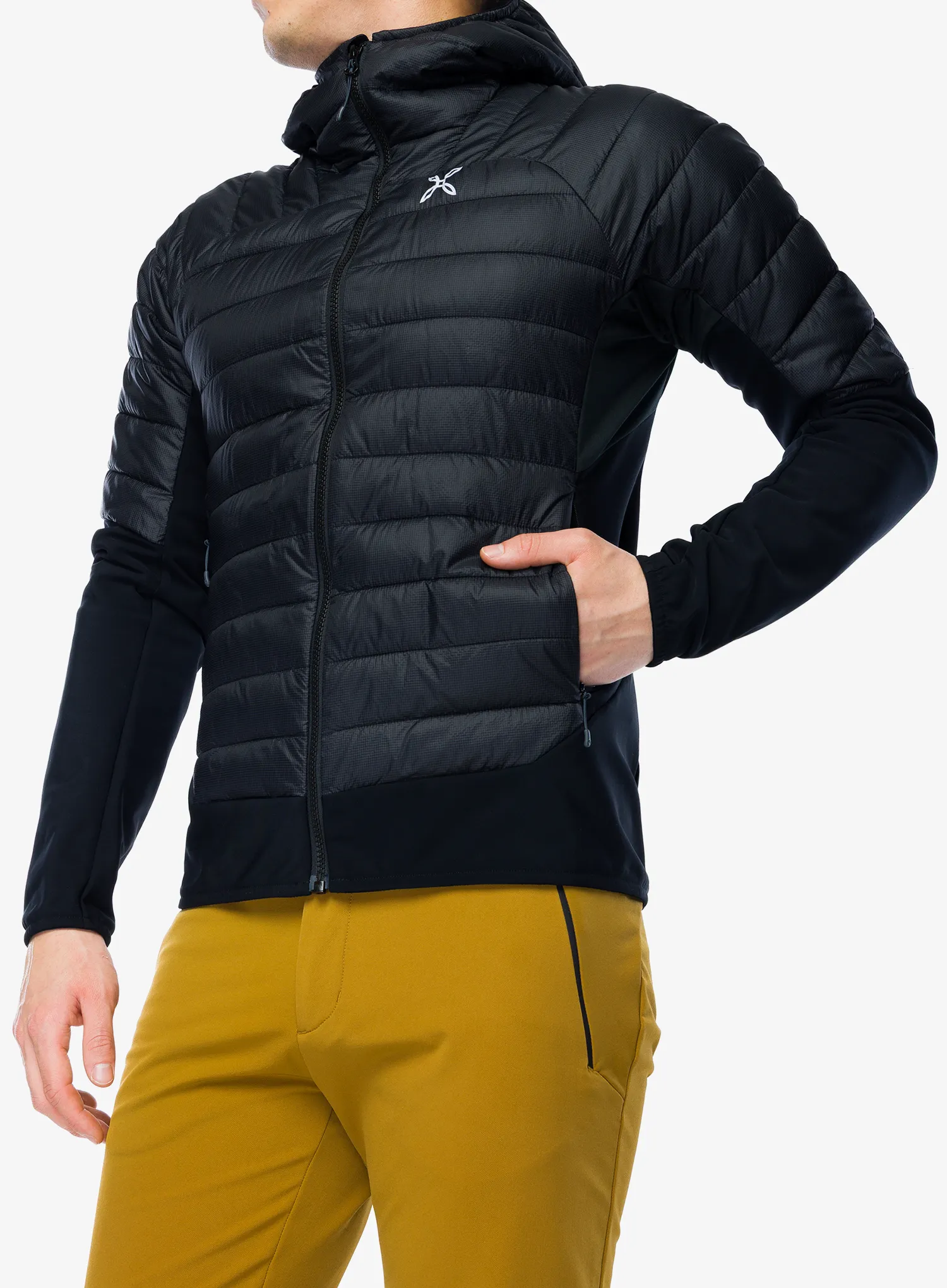 Montura Peak Hybrid Hooded Jacket Átmeneti kabát - black