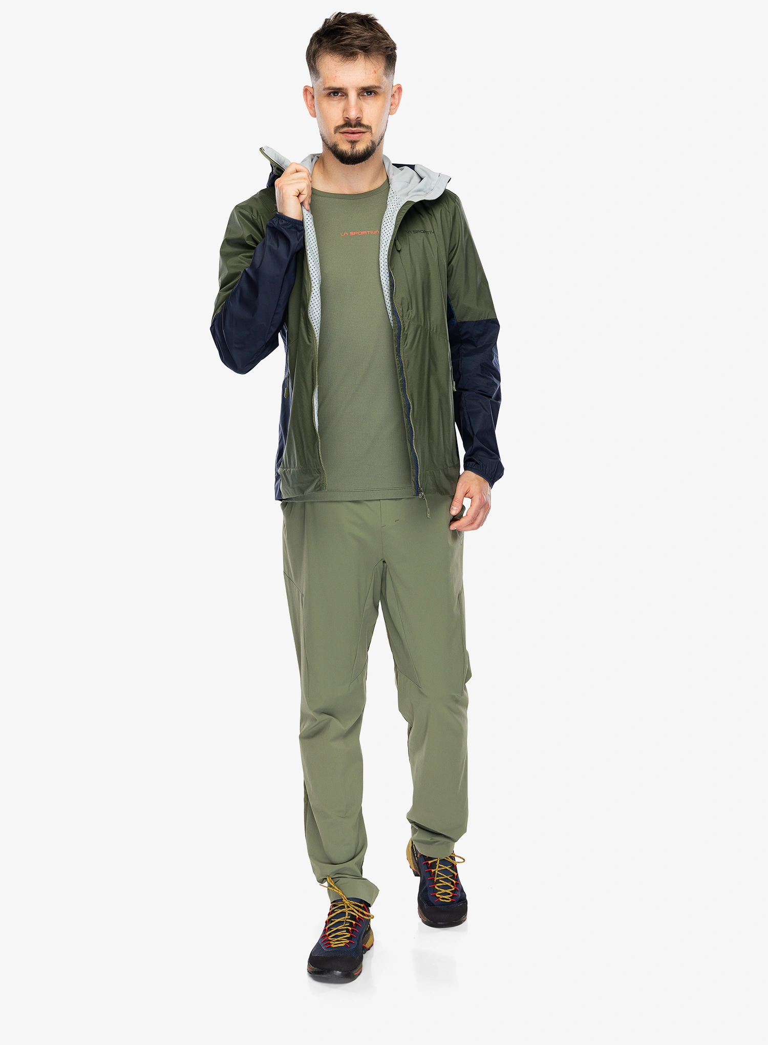 La Sportiva Across Lite Jacket Dzseki - cypress/night sky