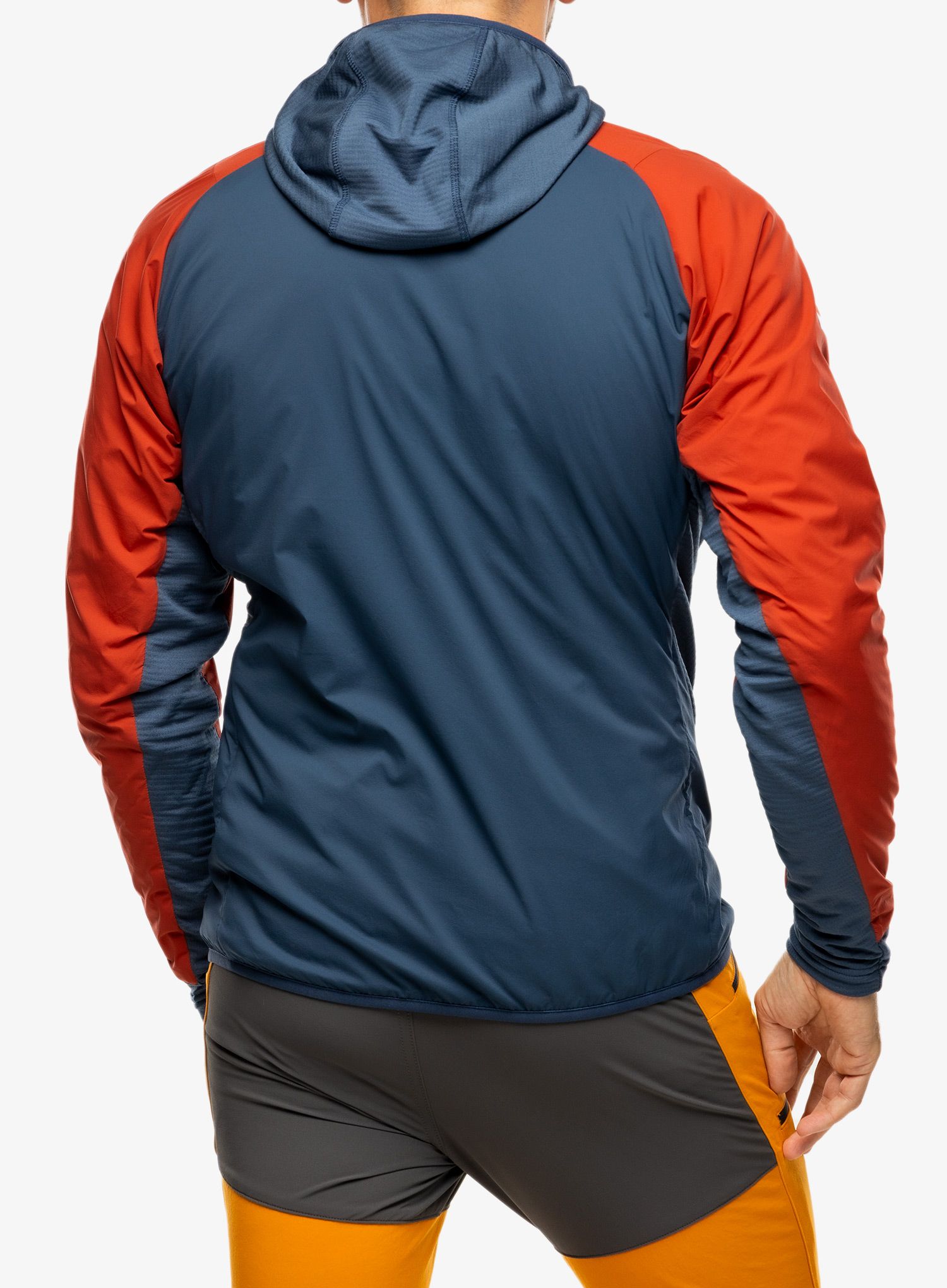 Mountain Equipment Switch Pro Hooded Jacket Dzseki - red rock/dusk