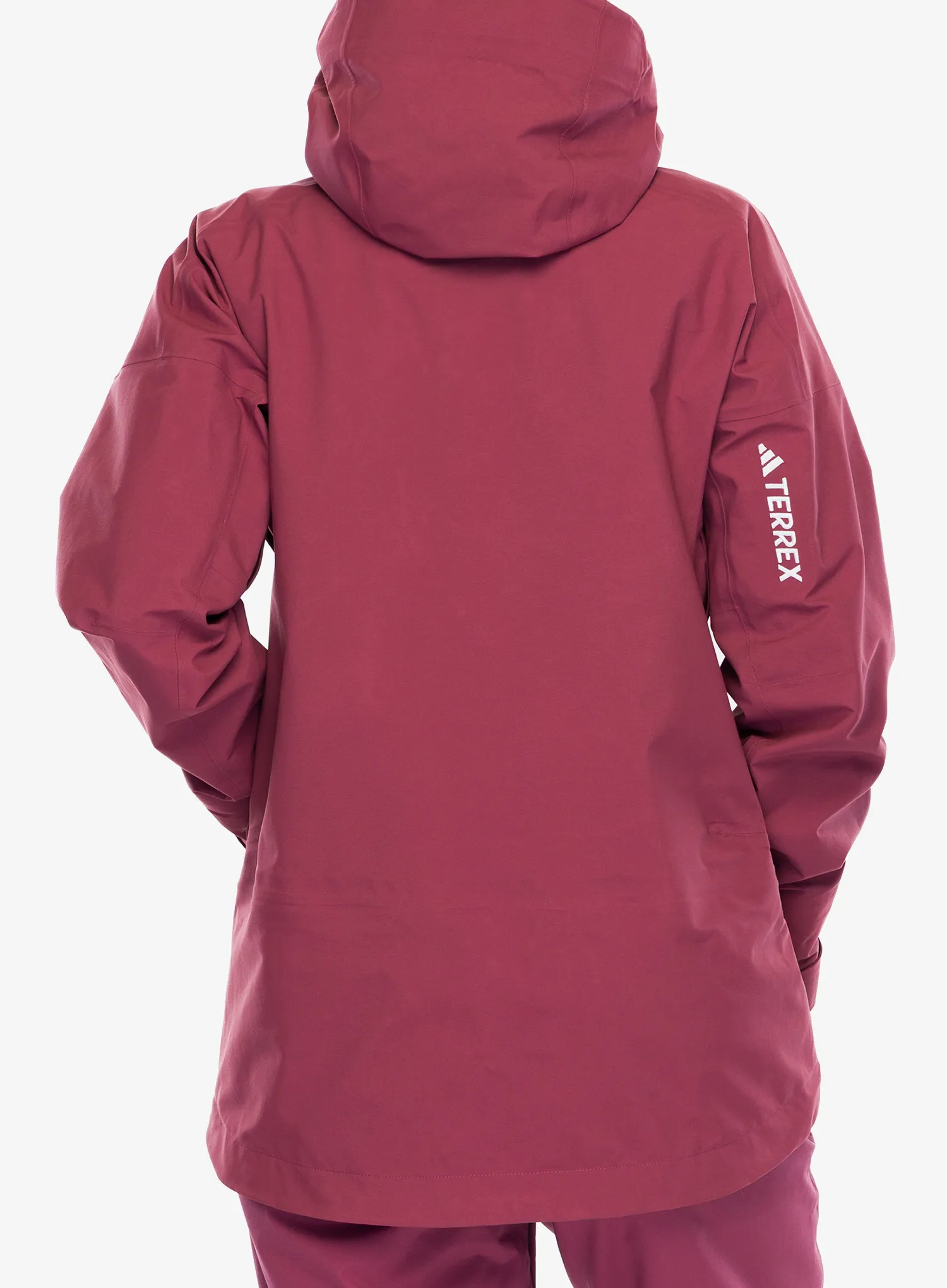 adidas TERREX Techrock 3L GORE-TEX C-Knit Jacket Női sídzseki - quiet crimson