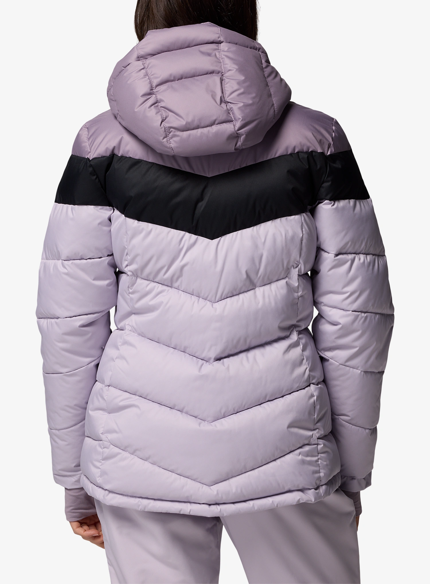 Columbia Abbott Peak II Insulated Jacket Női sídzseki - pearl/shale purple/black
