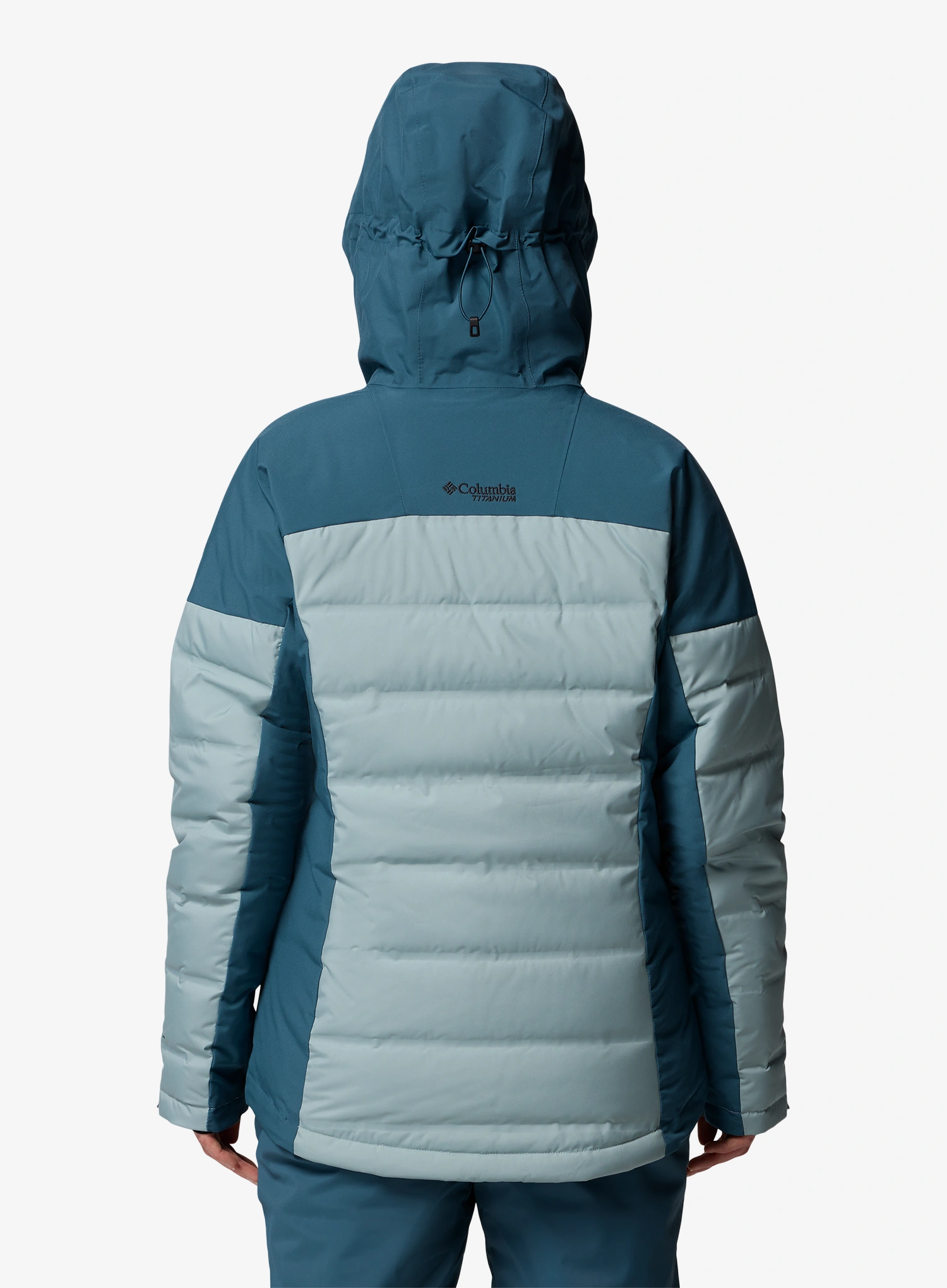 Columbia Glacier Ridge Down Jacket Női sídzseki - everblue/crushed blue