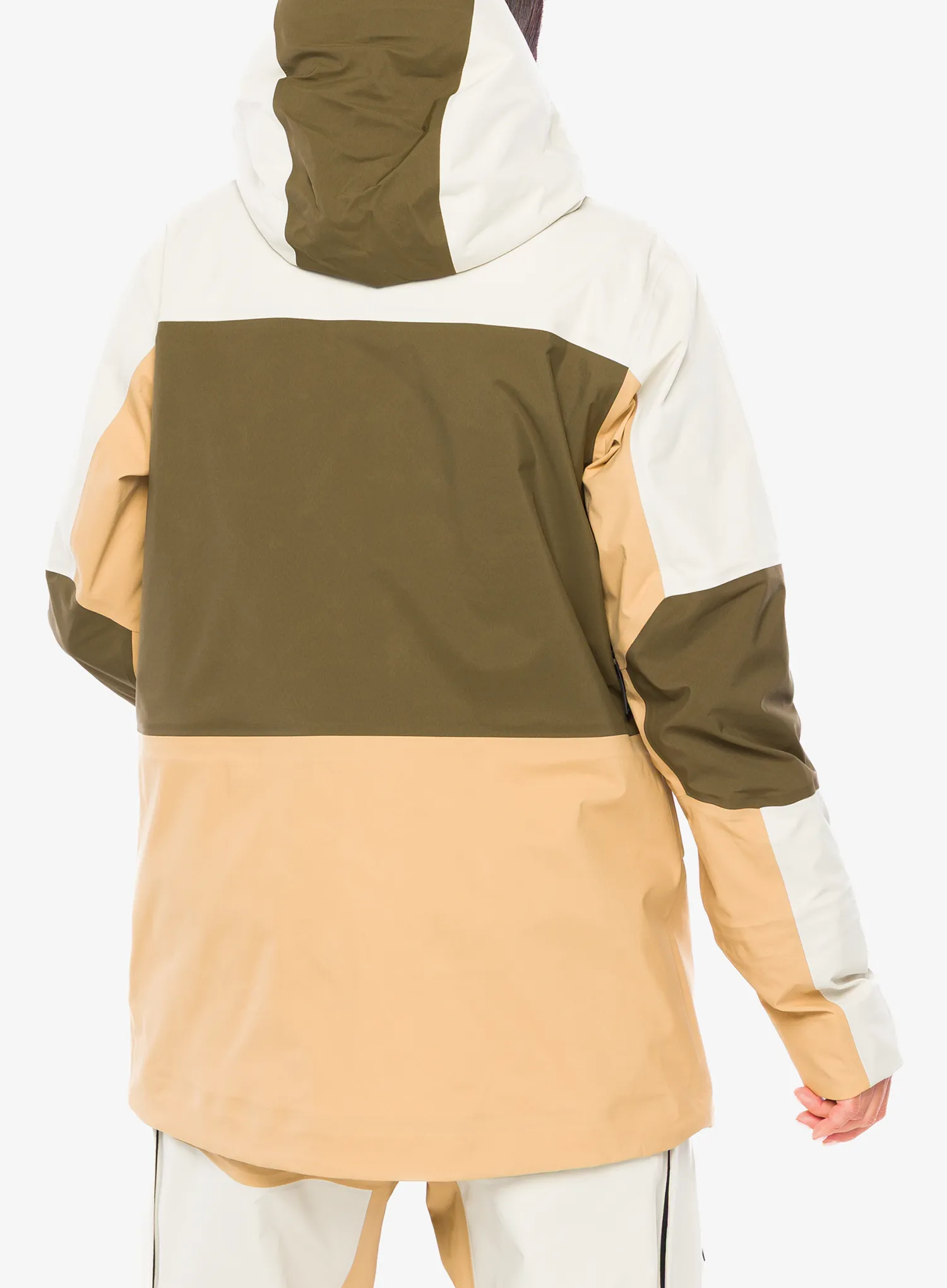 Peak Performance Gravity GORE-TEX 3L Jacket Női sídzseki - sierra sand/meadow moss