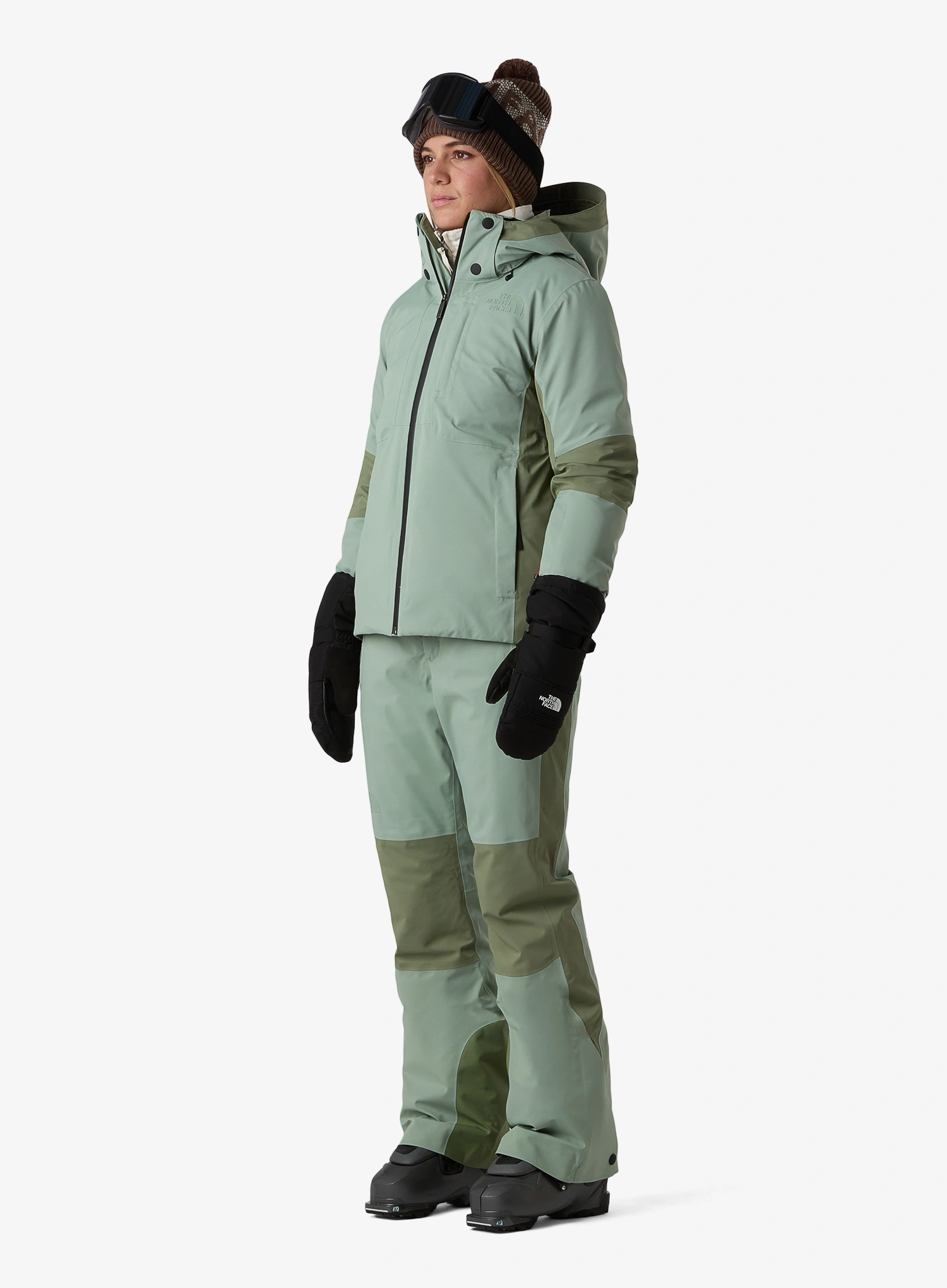 The North Face Lenado Jacket Női sídzseki - slate moss/bark mist